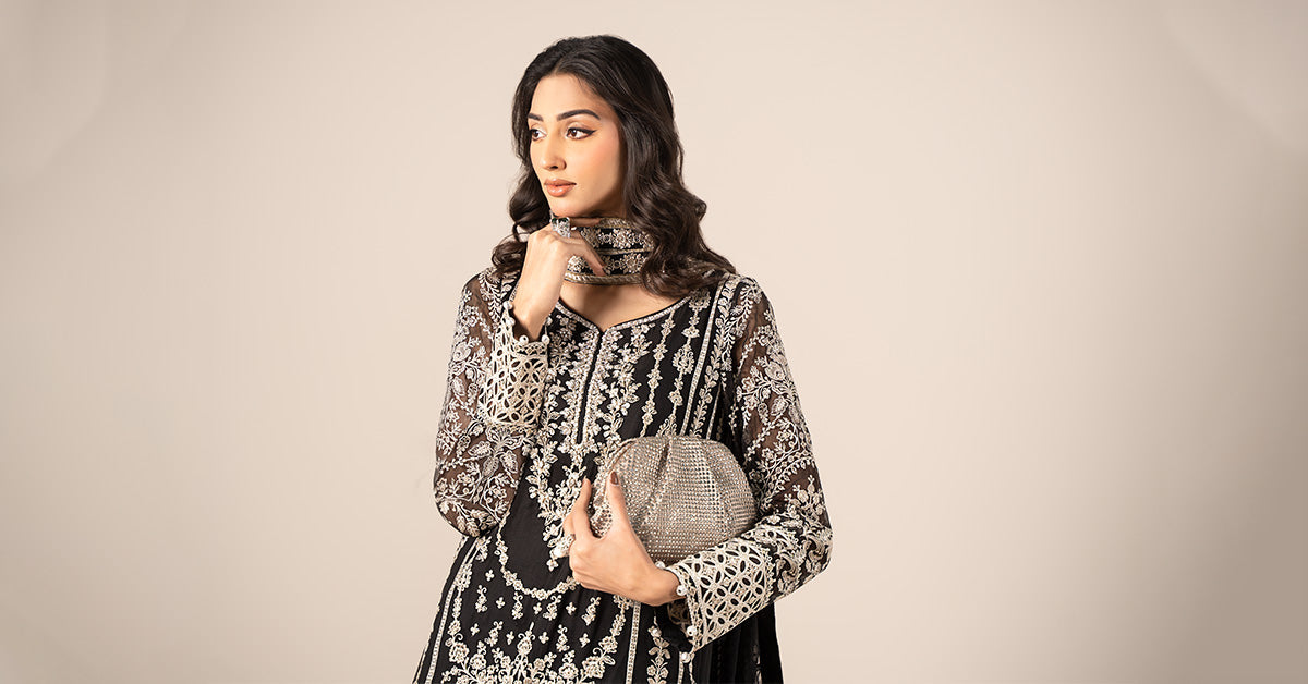 Maira B | Ready to Wear | SF-EF25-20 -  Maria B Luxury Formals -  House of Maryam