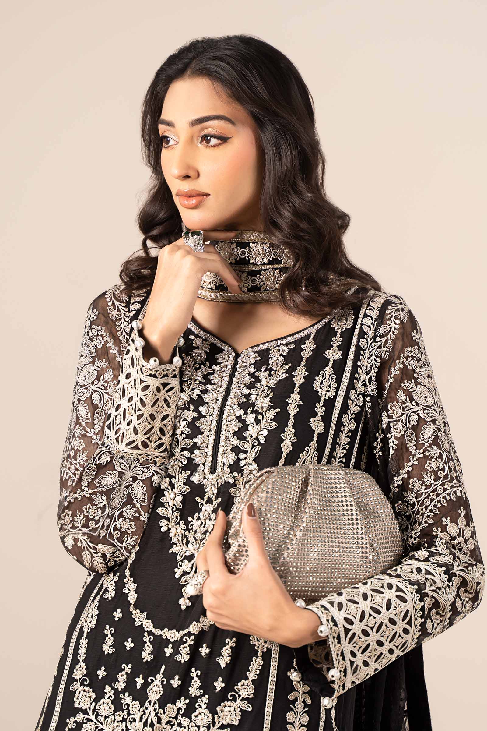 Maira B | Ready to Wear | SF-EF25-20 -  Maria B Luxury Formals -  House of Maryam