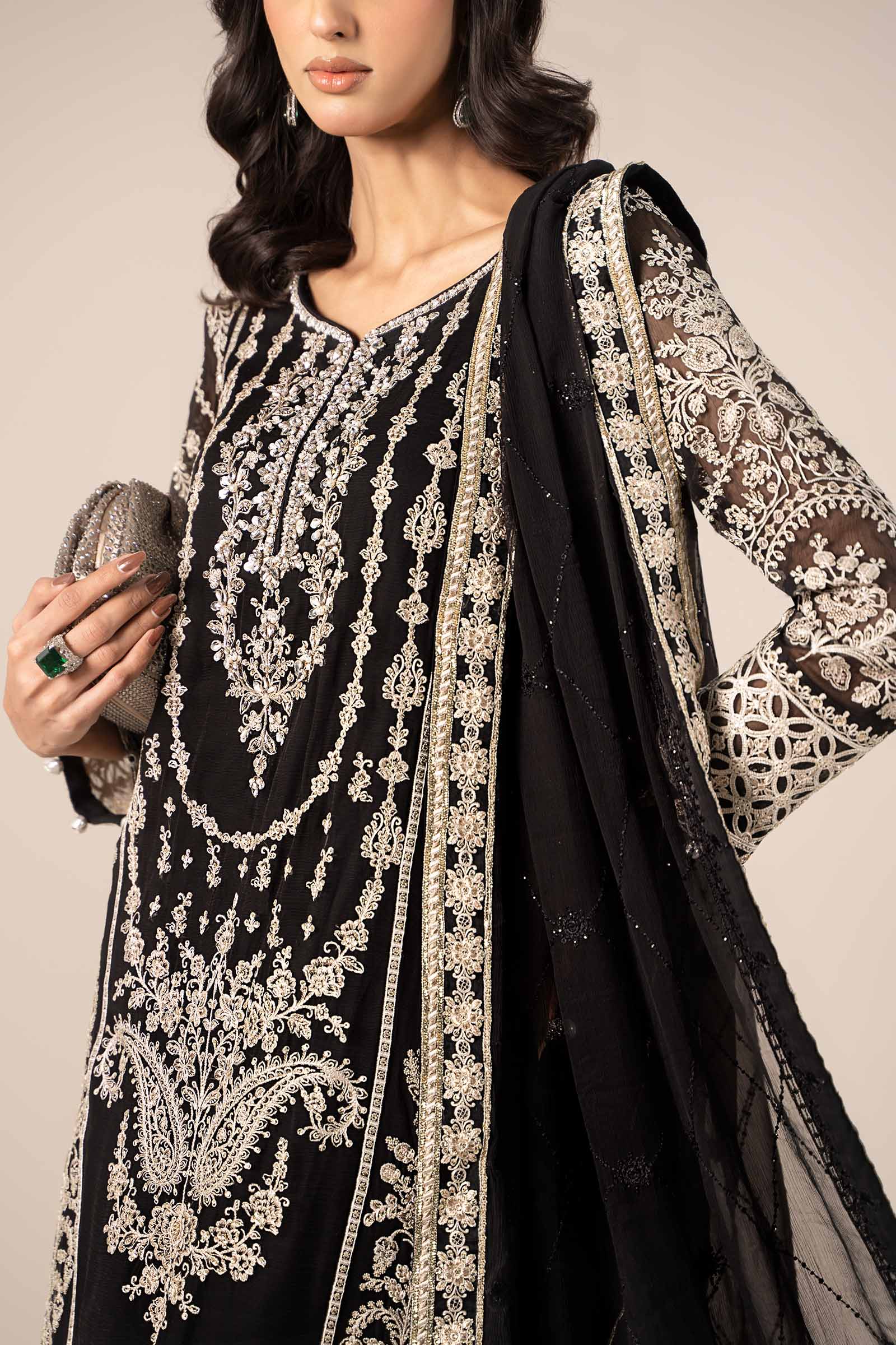 Maira B | Ready to Wear | SF-EF25-20 -  Maria B Luxury Formals -  House of Maryam