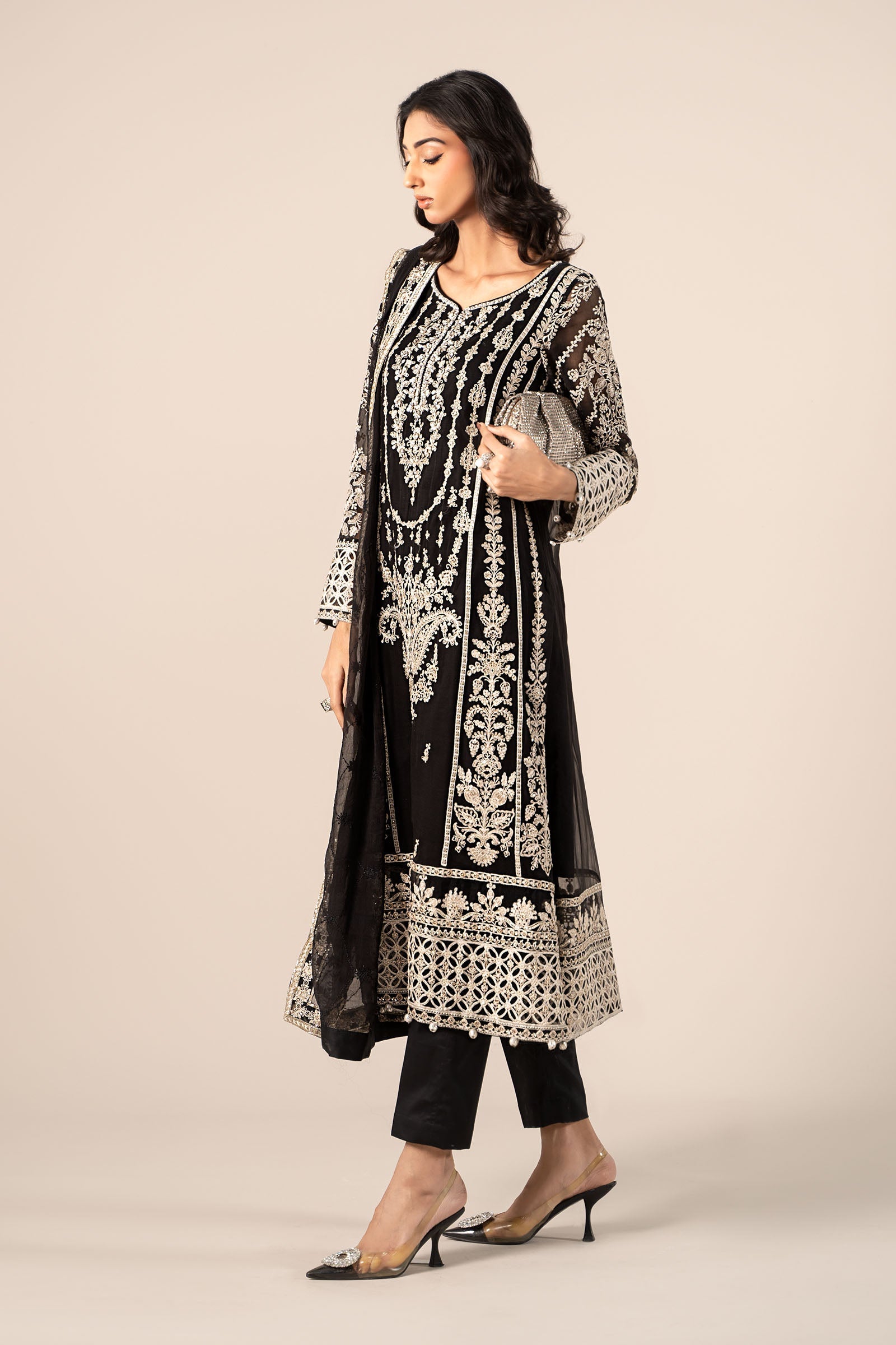 Maira B | Ready to Wear | SF-EF25-20 -  Maria B Luxury Formals -  House of Maryam