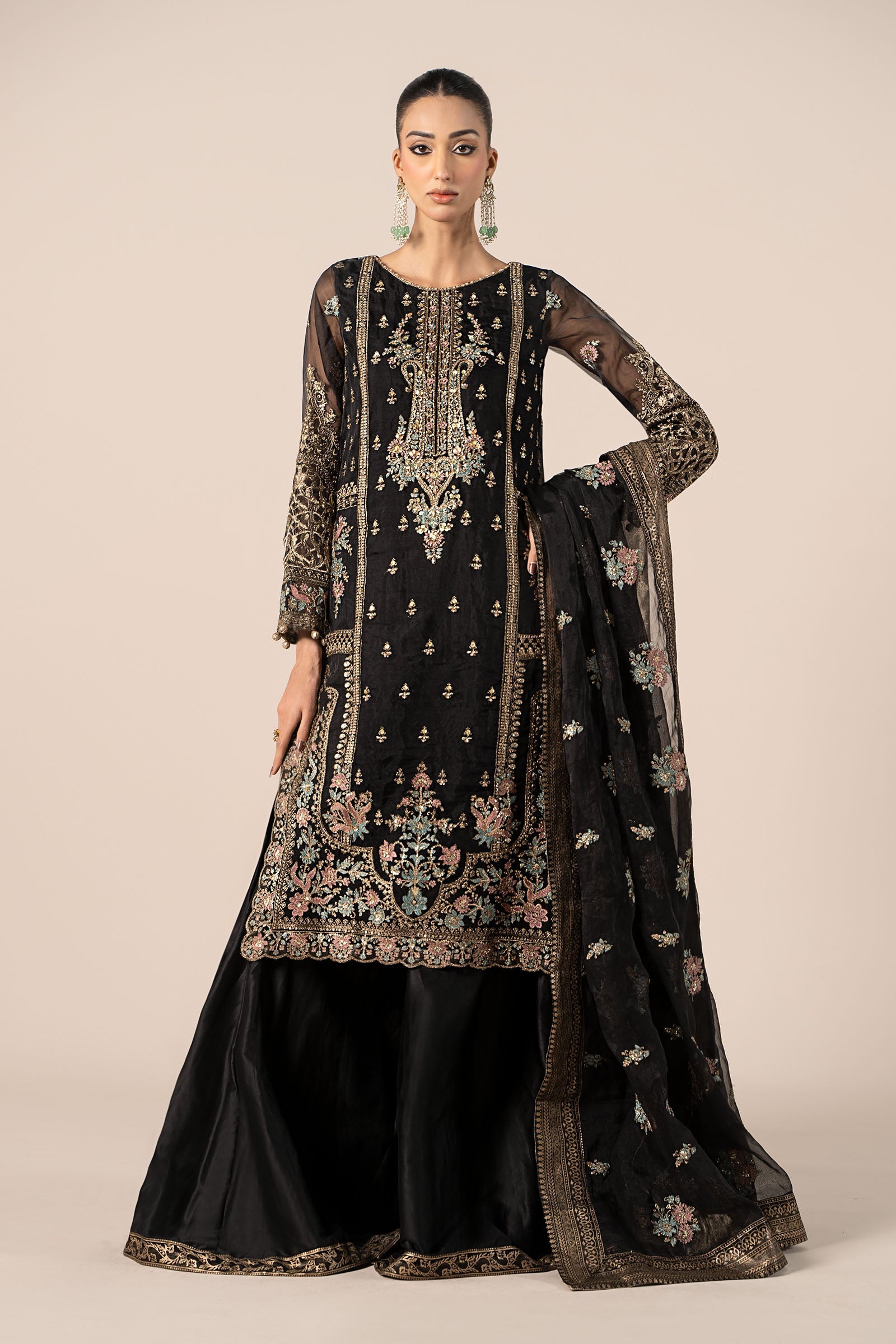 Maira B | Ready to Wear | SF-EF25-24 -  Maria B Luxury Formals -  House of Maryam