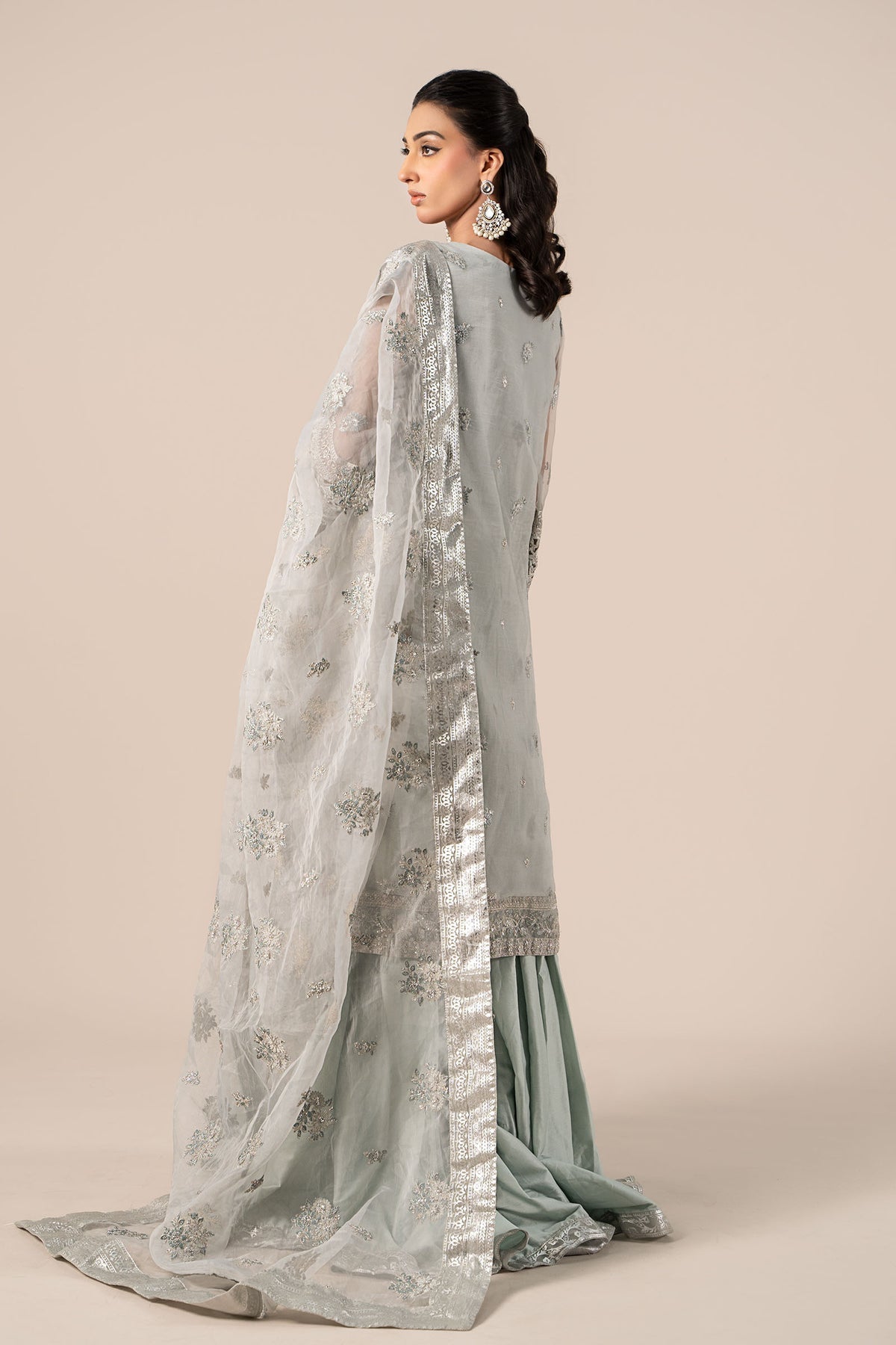 Maria B | Formal Wears | SF-EF25-24 -  Maria B Ladies Clothes - Original Designer Dress - House of Maryam