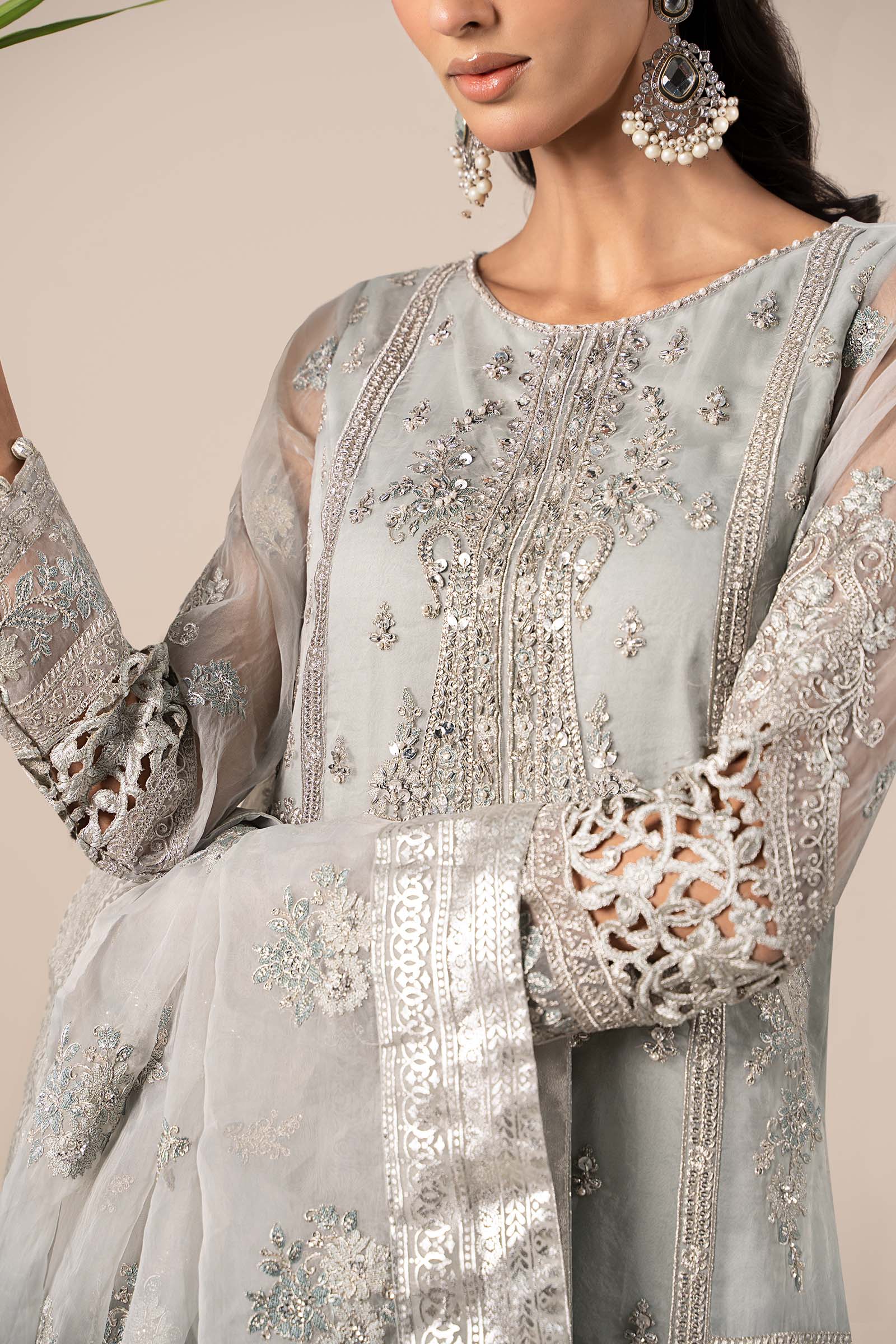 Maira B | Ready to Wear | SF-EF25-24 -  Maria B Luxury Formals -  House of Maryam