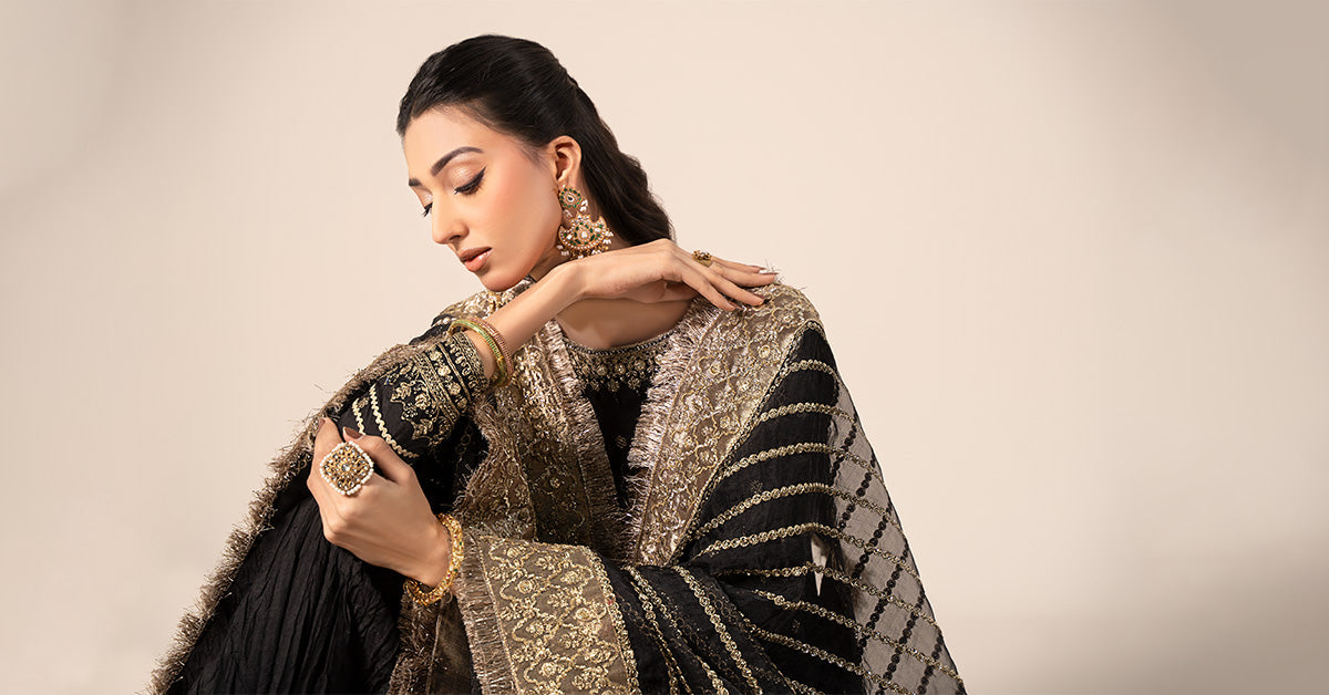 Maira B | Ready to Wear | SF-EF25-25 -  Maria B Luxury Formals -  House of Maryam