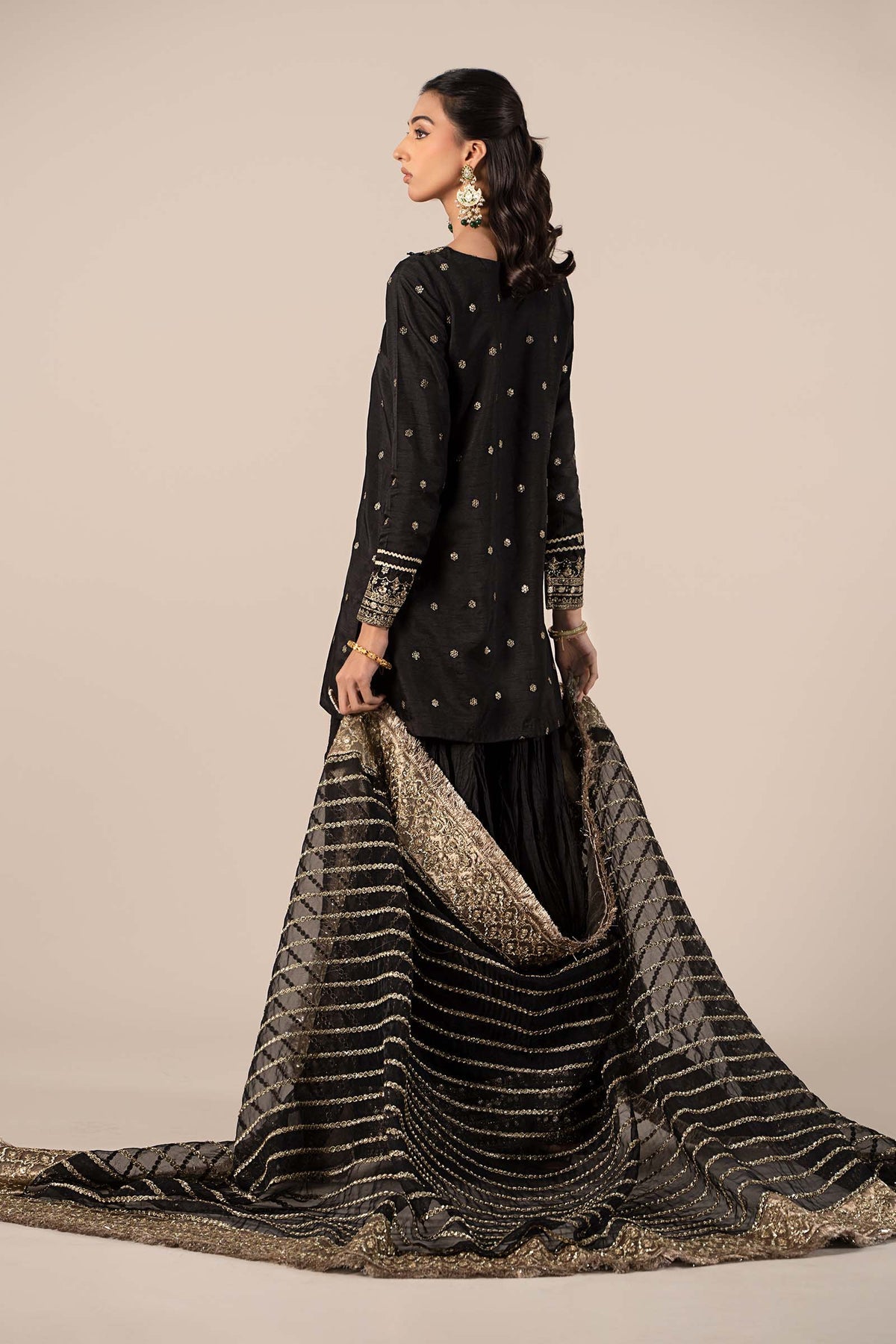 Maria B | Formal Wears | SF-EF25-25 -  Maria B Ladies Clothes - Original Designer Dress - House of Maryam