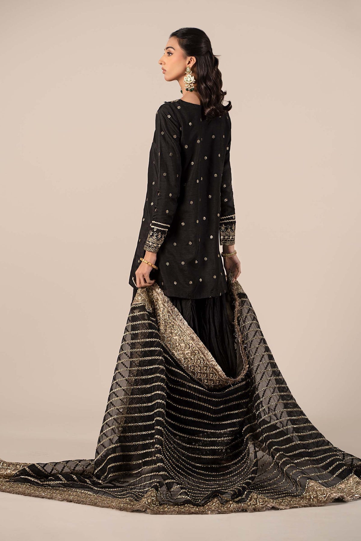 Maria B | Formal Wears | SF-EF25-25 -  Maria B Ladies Clothes - Original Designer Dress - House of Maryam