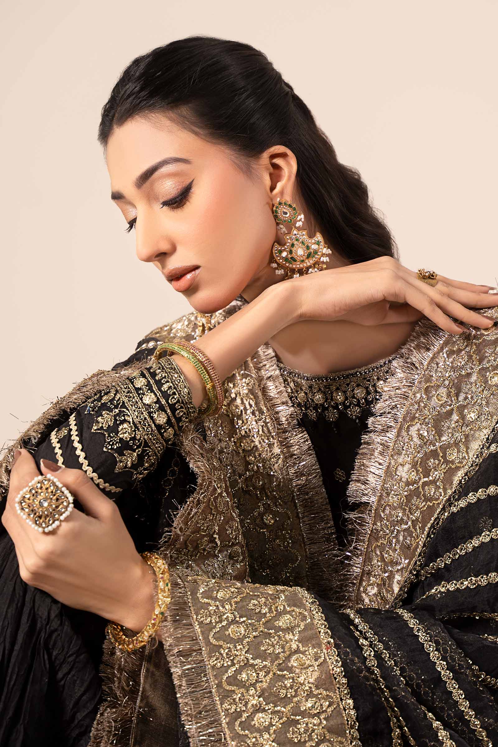 Maira B | Ready to Wear | SF-EF25-25 -  Maria B Luxury Formals -  House of Maryam