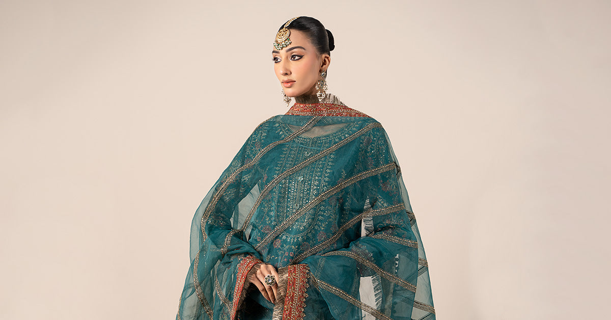 Maira B | Ready to Wear | SF-W24-25 -  Maria B Luxury Formals -  House of Maryam