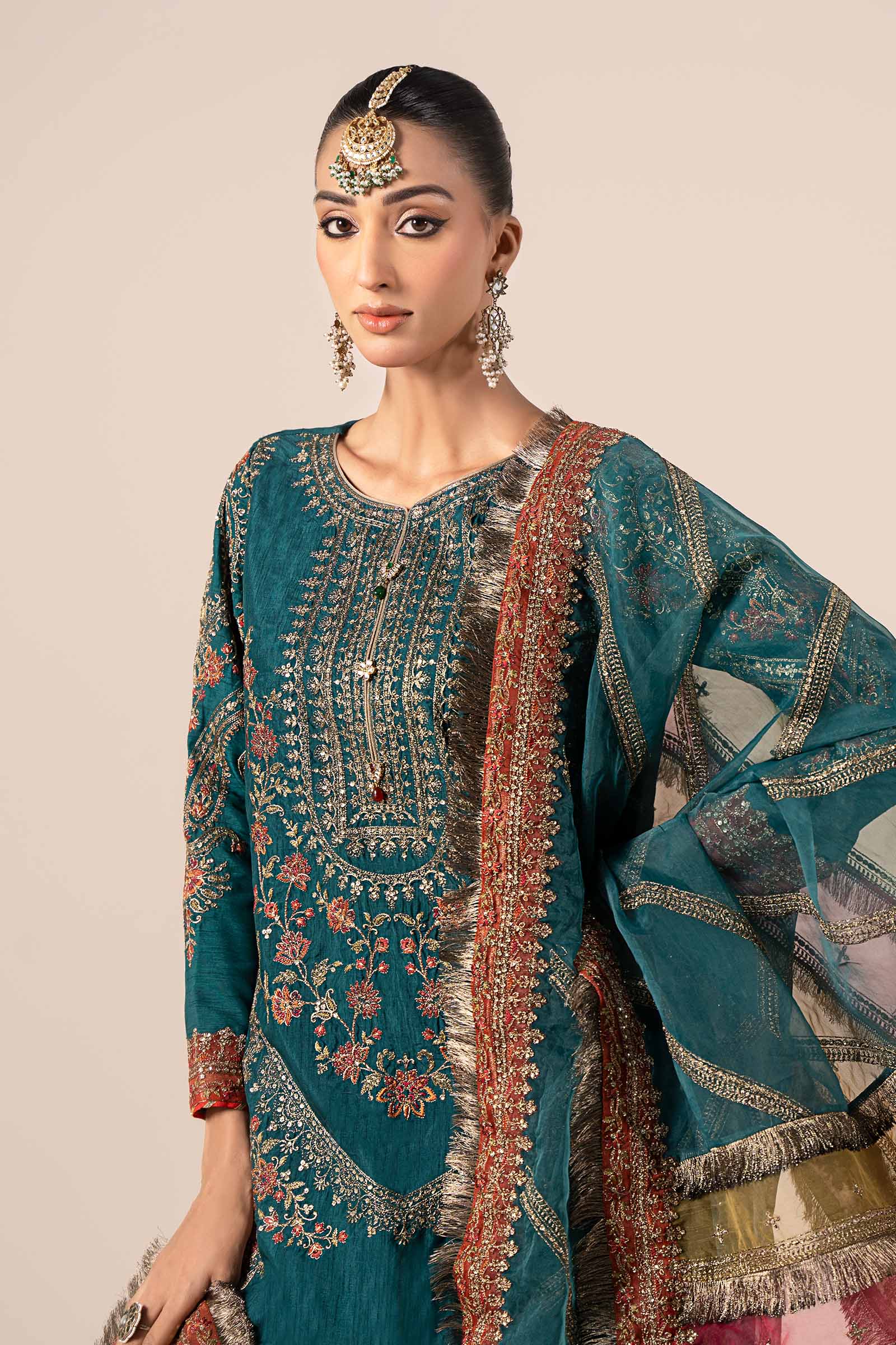 Maira B | Ready to Wear | SF-W24-25 -  Maria B Luxury Formals -  House of Maryam