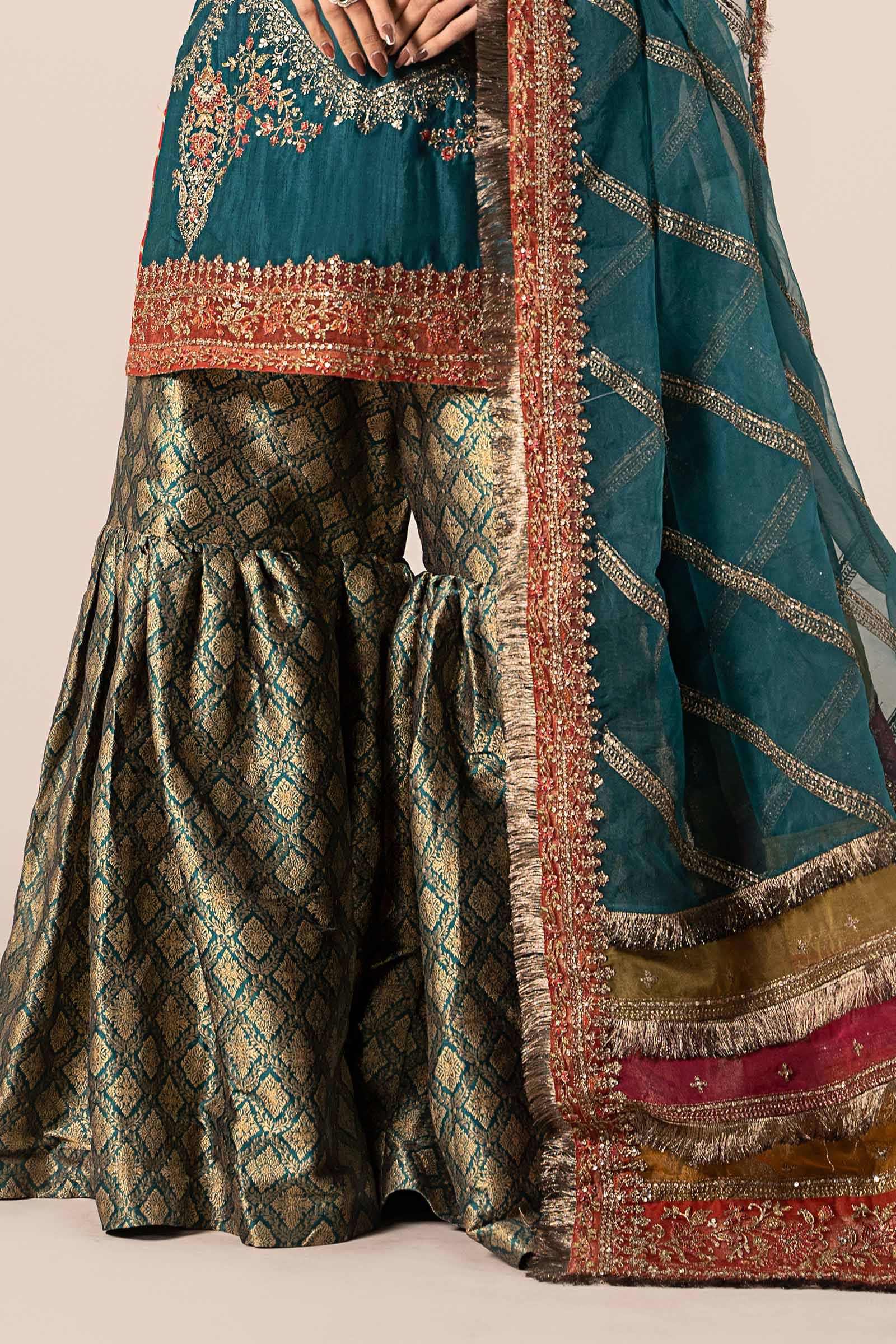 Maira B | Ready to Wear | SF-W24-25 -  Maria B Luxury Formals -  House of Maryam