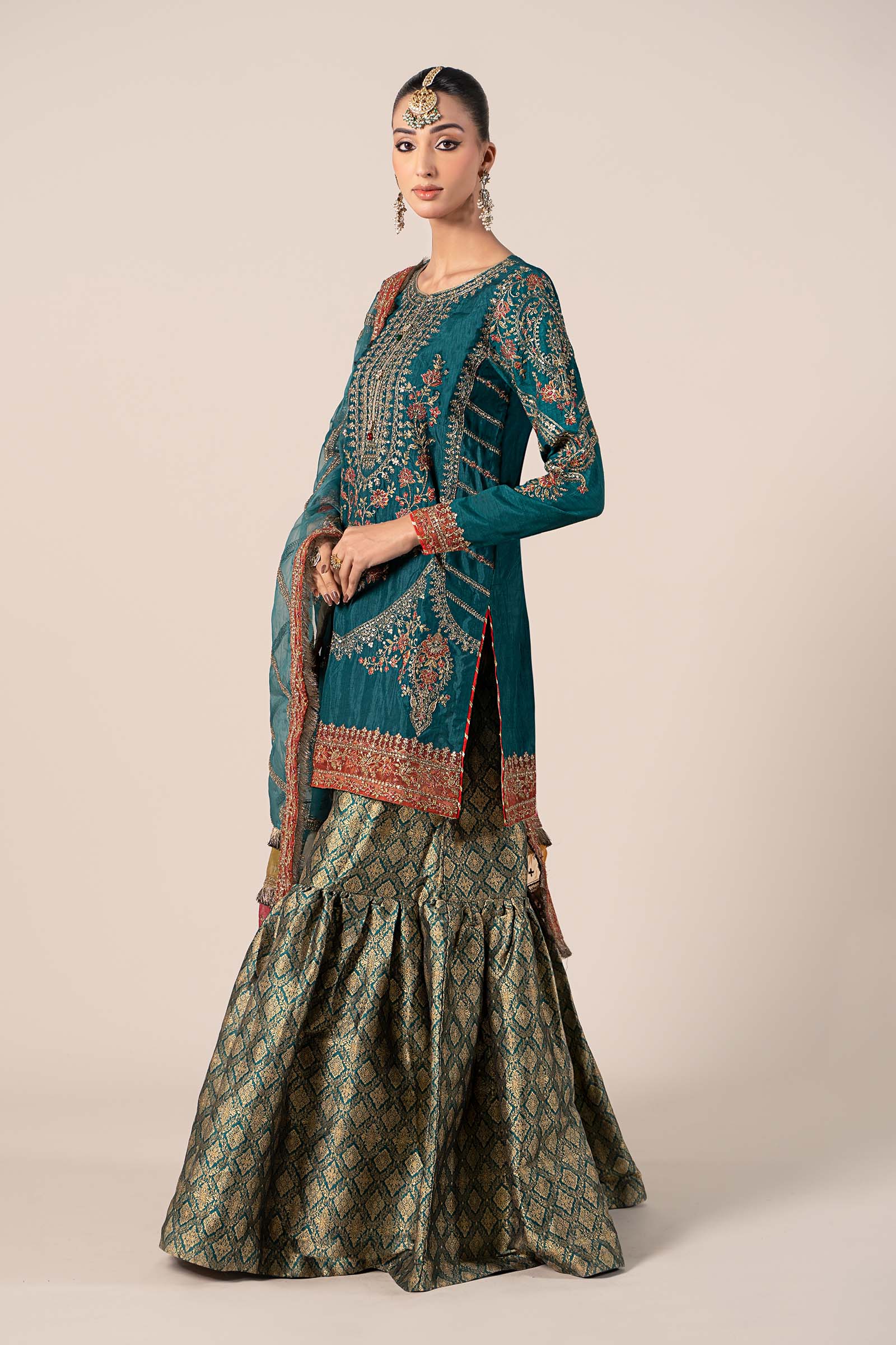 Maira B | Ready to Wear | SF-W24-25 -  Maria B Luxury Formals -  House of Maryam