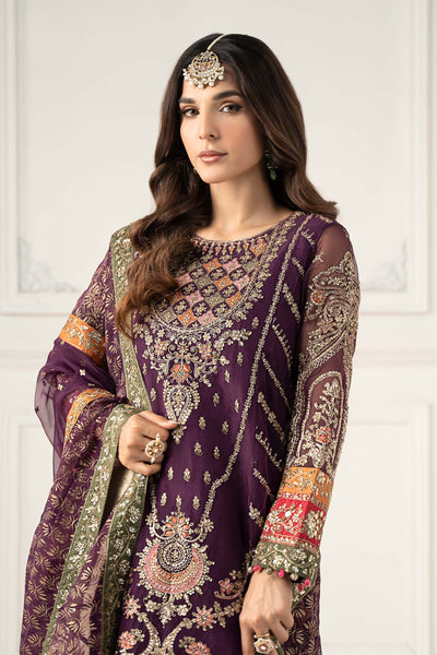 Maria B | Formal Wears | SF-EF25-28 -  Maria B Ladies Clothes - Original Designer Dress - House of Maryam
