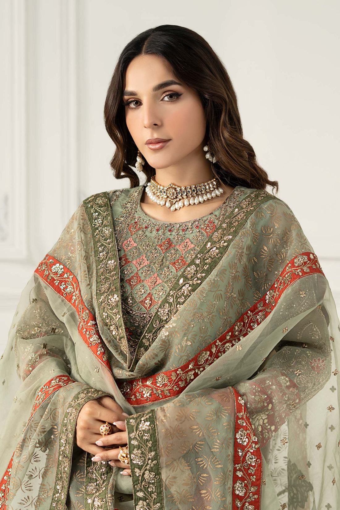 Maira B | Ready to Wear | SF-EF25-28 -  Maria B Luxury Formals -  House of Maryam