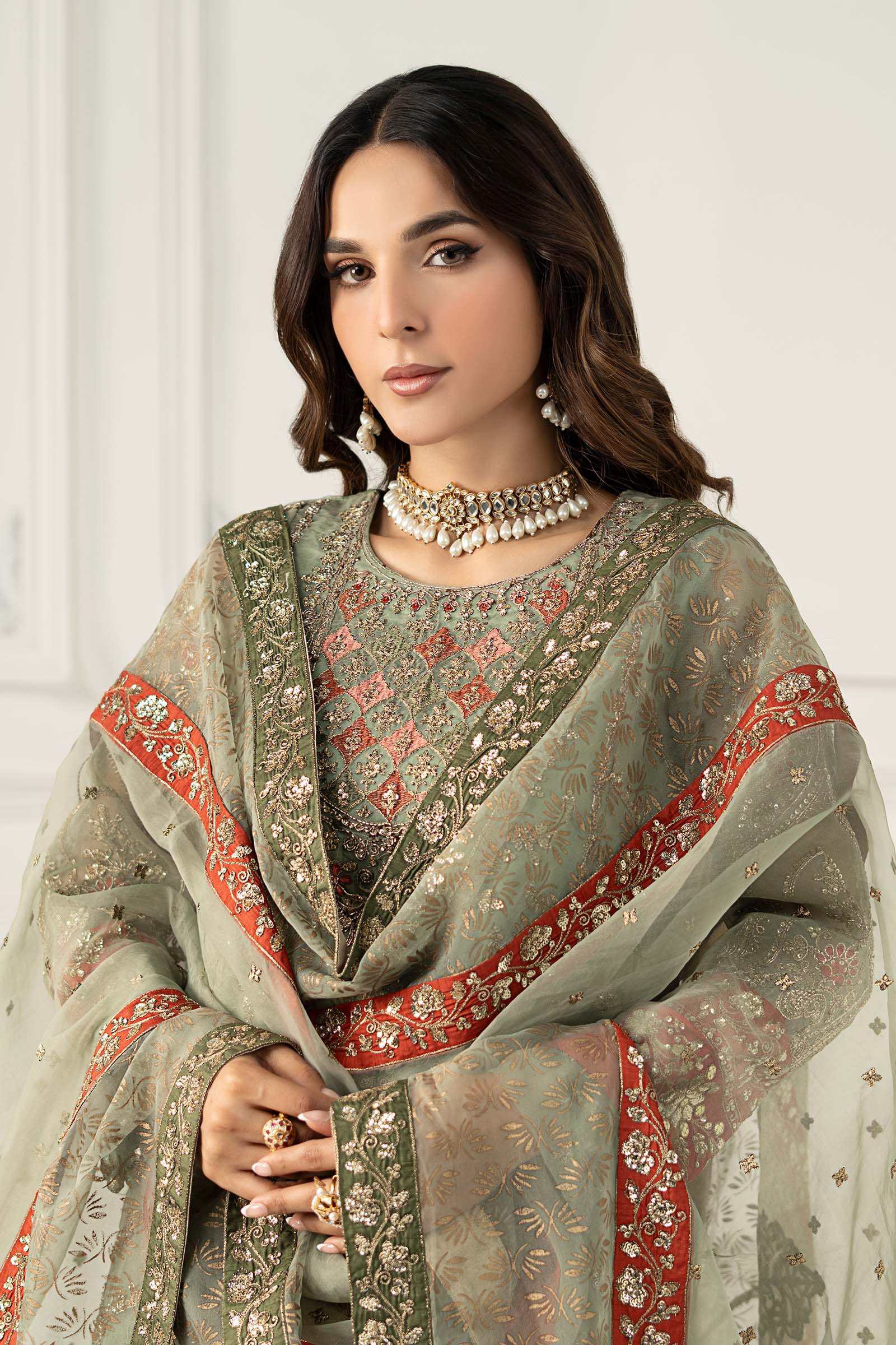 Maira B | Ready to Wear | SF-EF25-28 -  Maria B Luxury Formals -  House of Maryam