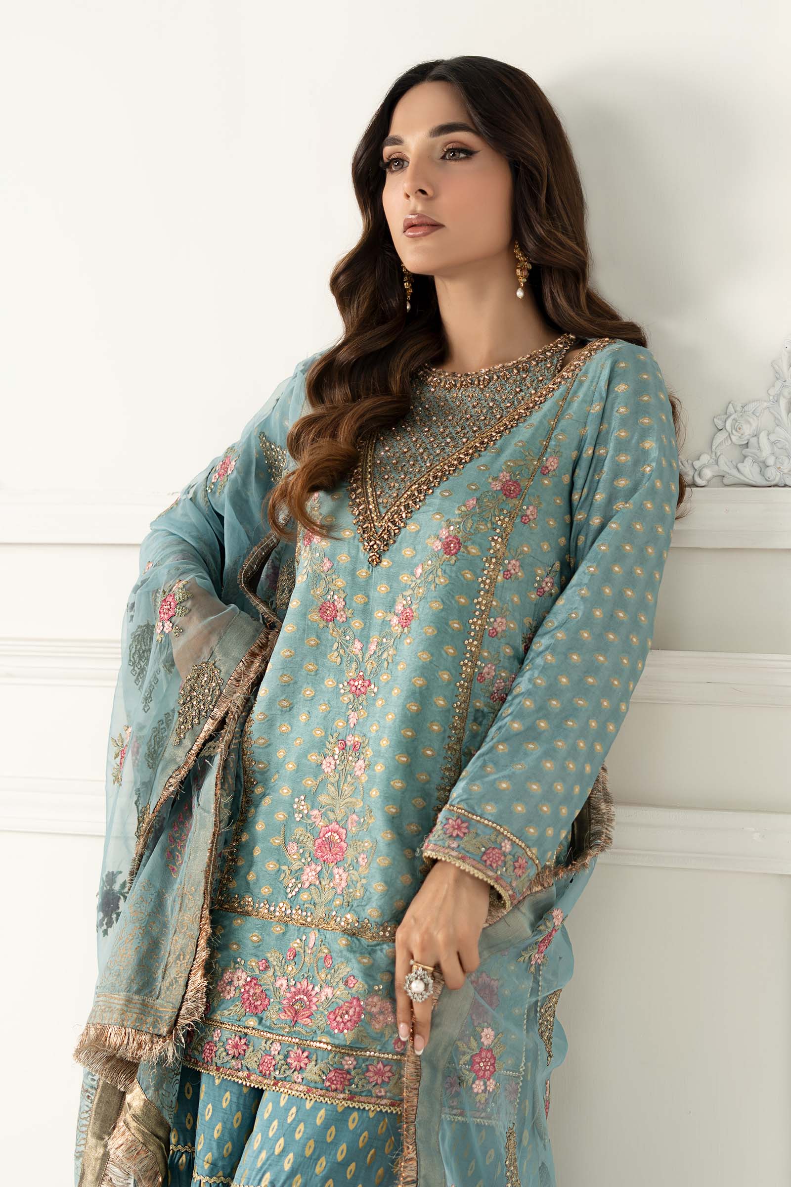 Maira B | Ready to Wear | SF-EF25-31 -  Maria B Luxury Formals -  House of Maryam