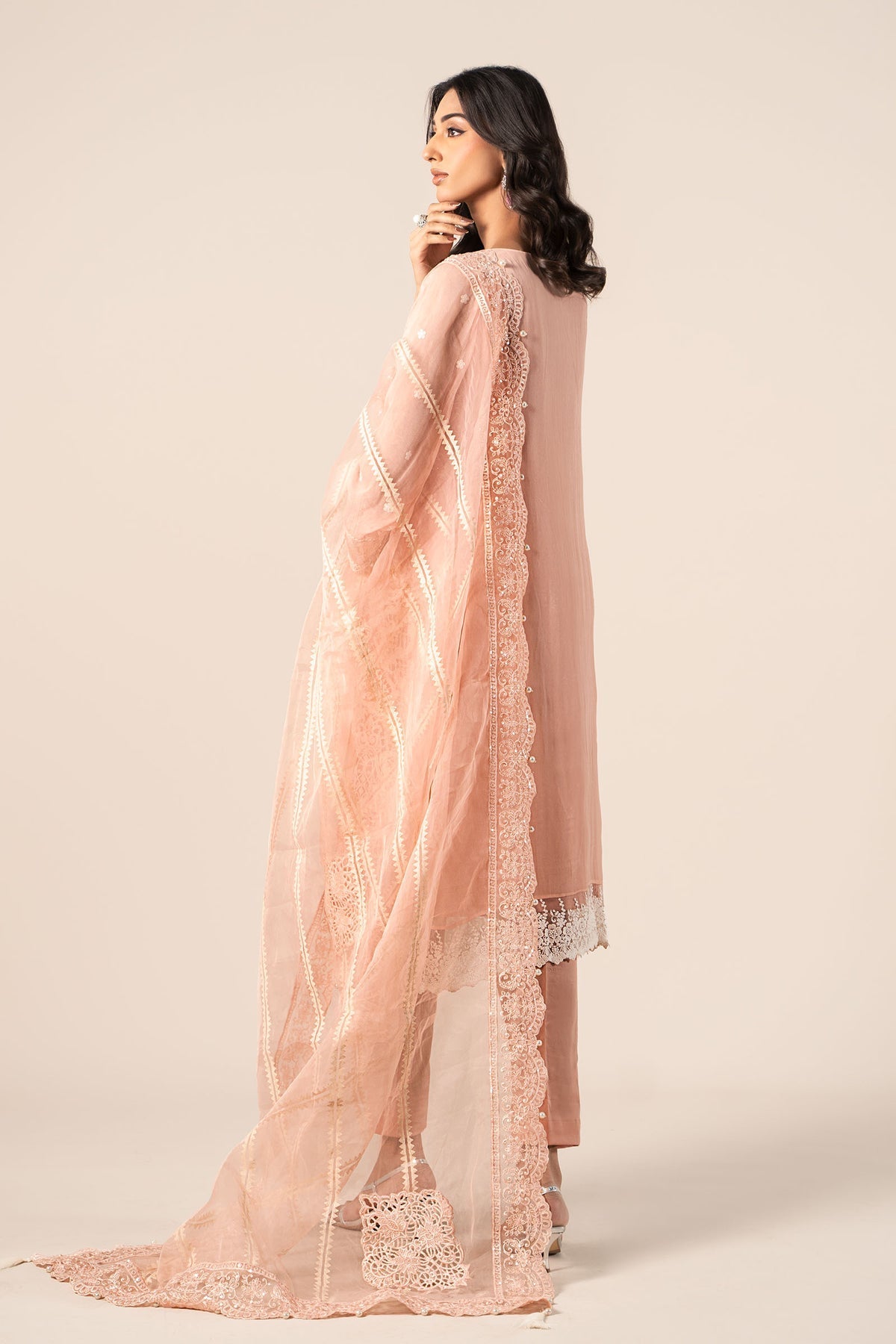Maria B | Formal Wears | SF-EF25-34 -  Maria B Ladies Clothes - Original Designer Dress - House of Maryam