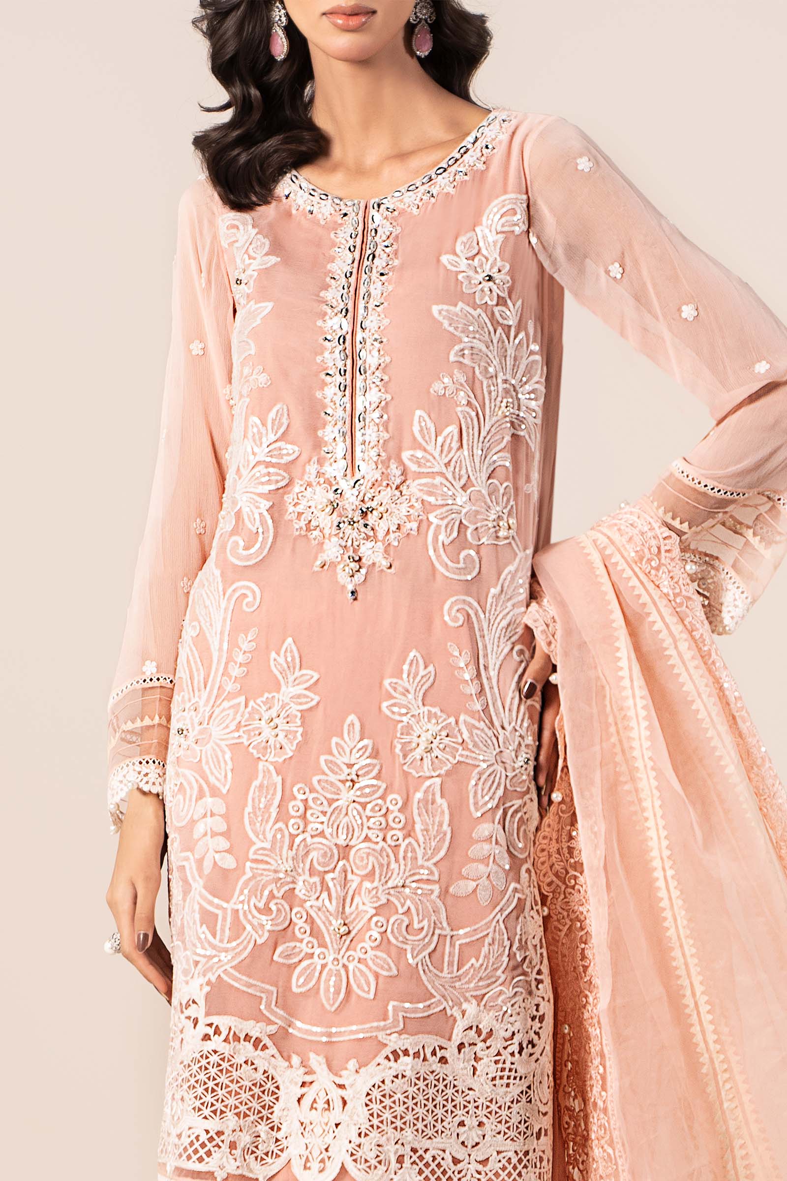 Maira B | Ready to Wear | SF-EF25-34 -  Maria B Luxury Formals -  House of Maryam
