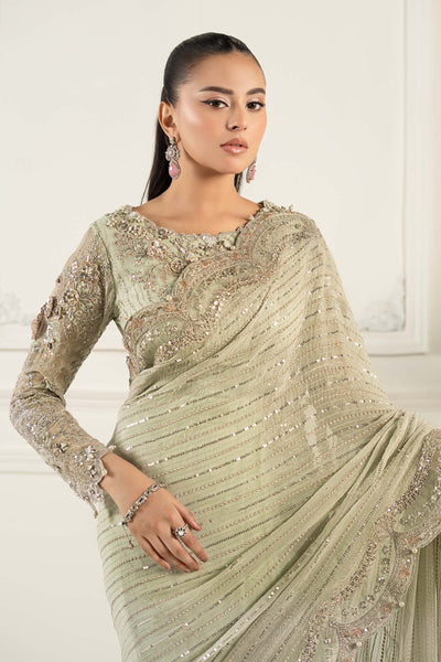 Maria B | Formal Wears | SF-EF25-38 -  Maria B Ladies Clothes - Original Designer Dress - House of Maryam