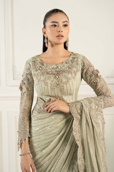 Maria B | Formal Wears | SF-EF25-38 -  Maria B Ladies Clothes - Original Designer Dress - House of Maryam