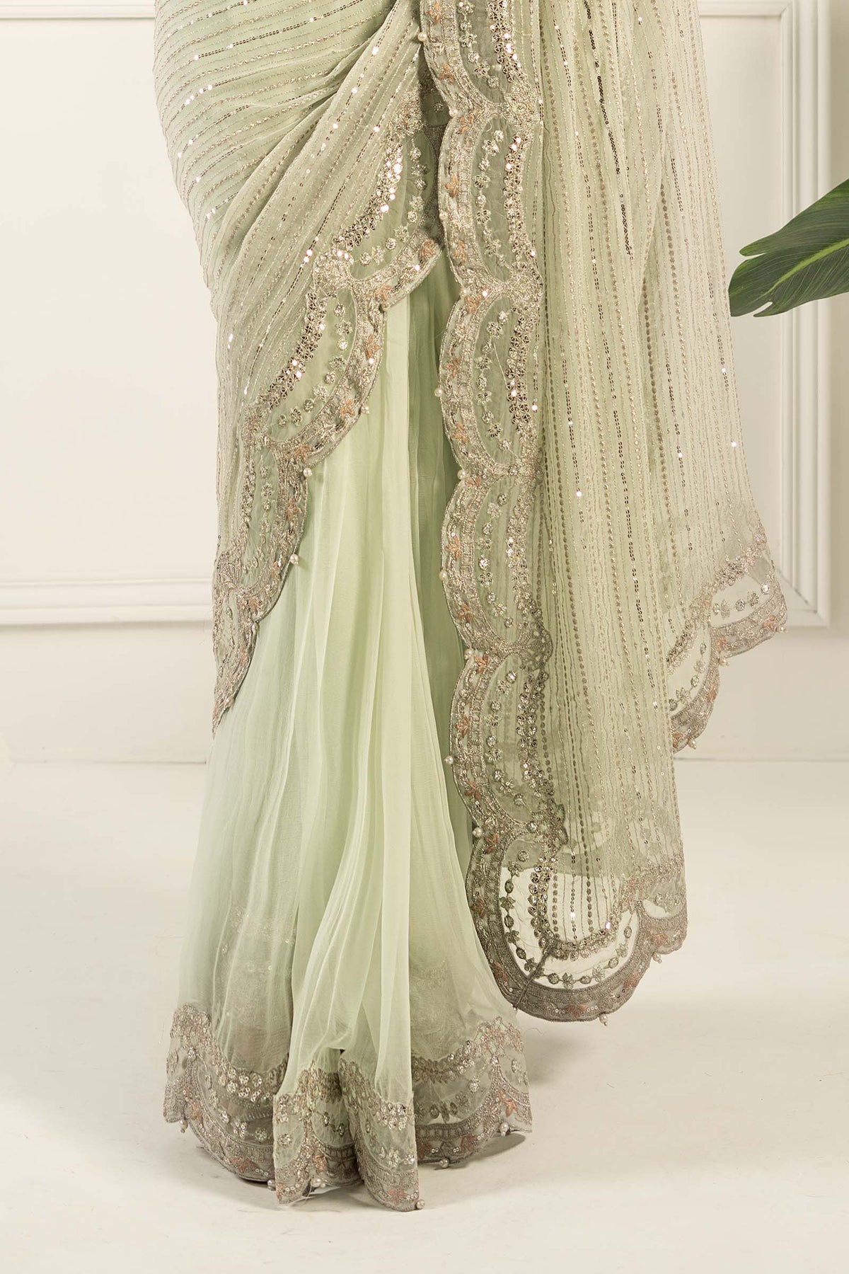 Maria B | Formal Wears | SF-EF25-38 -  Maria B Ladies Clothes - Original Designer Dress - House of Maryam