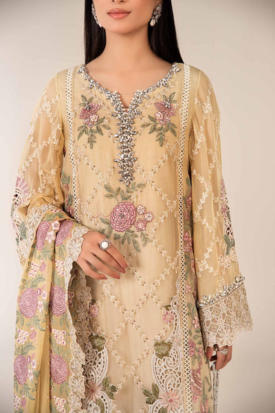 Maria B | Pre Fall 25 | Chiffon Suit 19 -  Maria B Ladies Clothes - Original Designer Dress - House of Maryam
