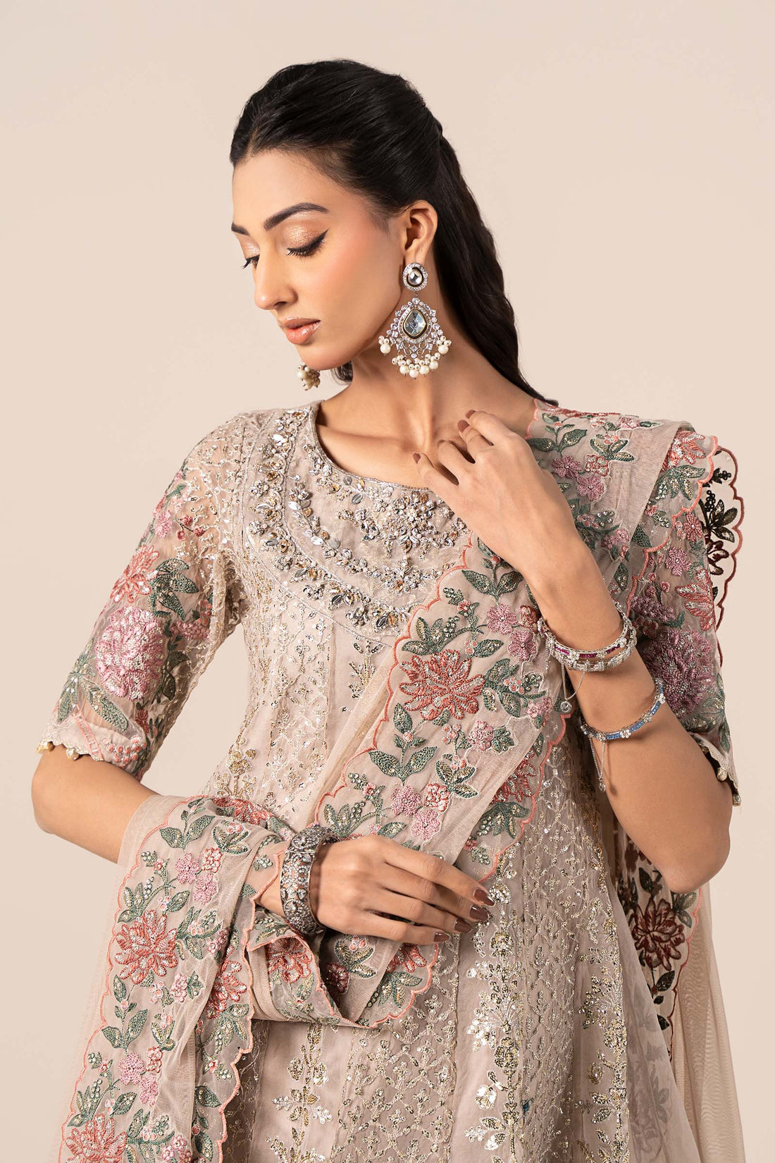 Maira B | Ready to Wear | SF-EF25-42 -  Maria B Luxury Formals -  House of Maryam