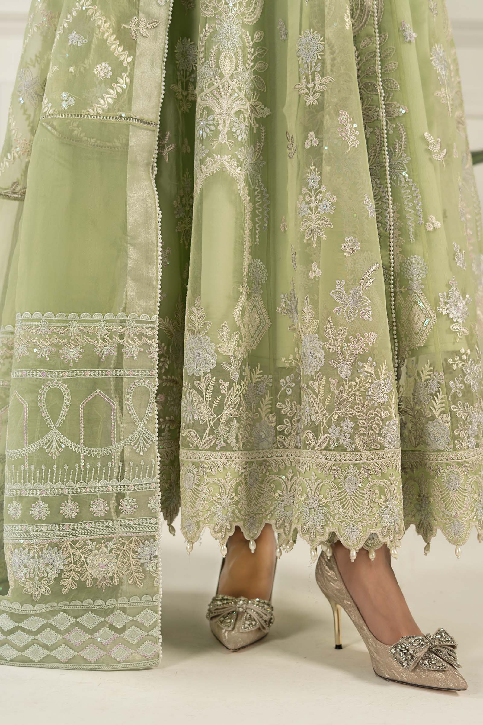 Maira B | Ready to Wear | SF-EF25-44 -  Maria B Luxury Formals -  House of Maryam