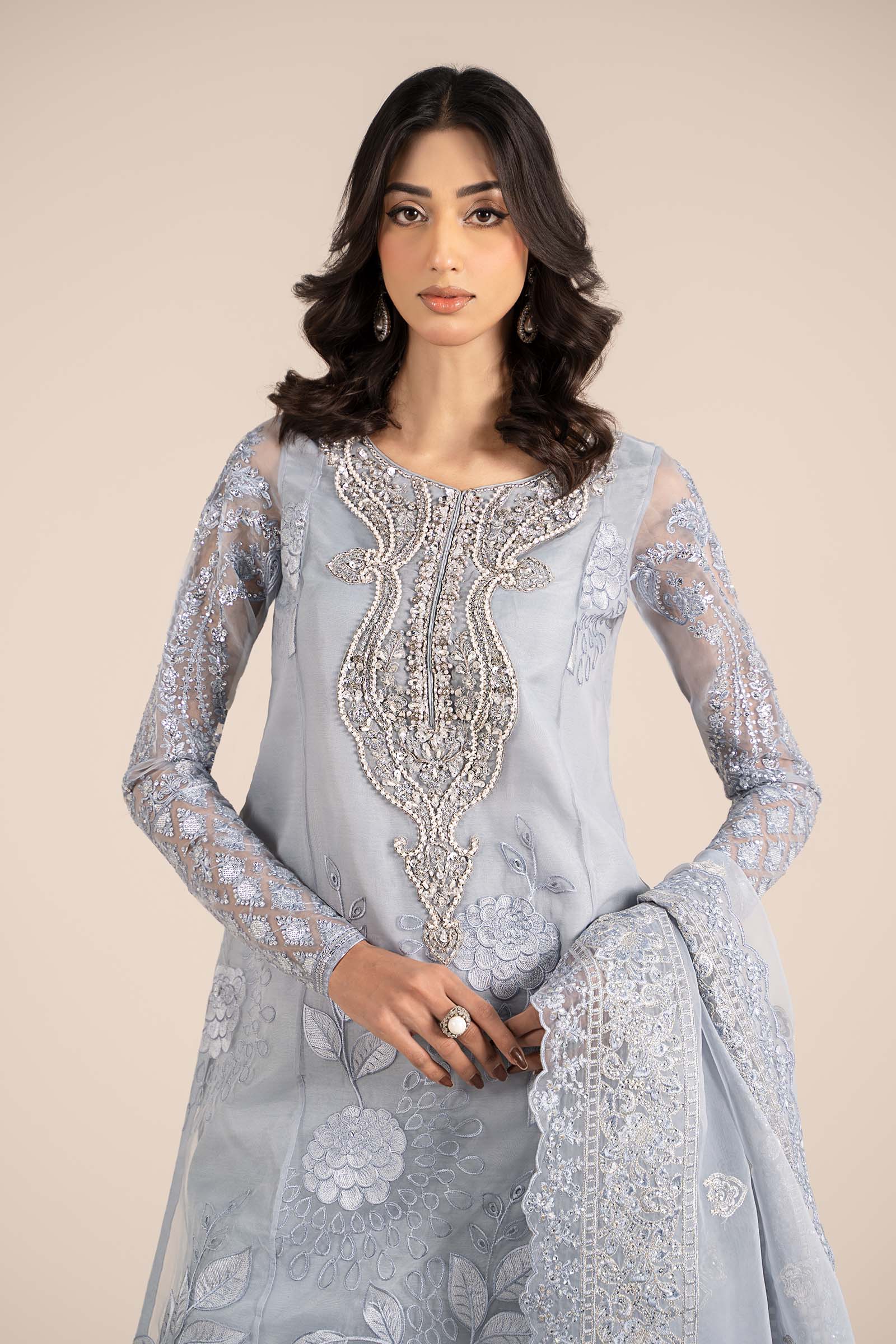 Maira B | Ready to Wear | SF-EF25-51 -  Maria B Luxury Formals -  House of Maryam
