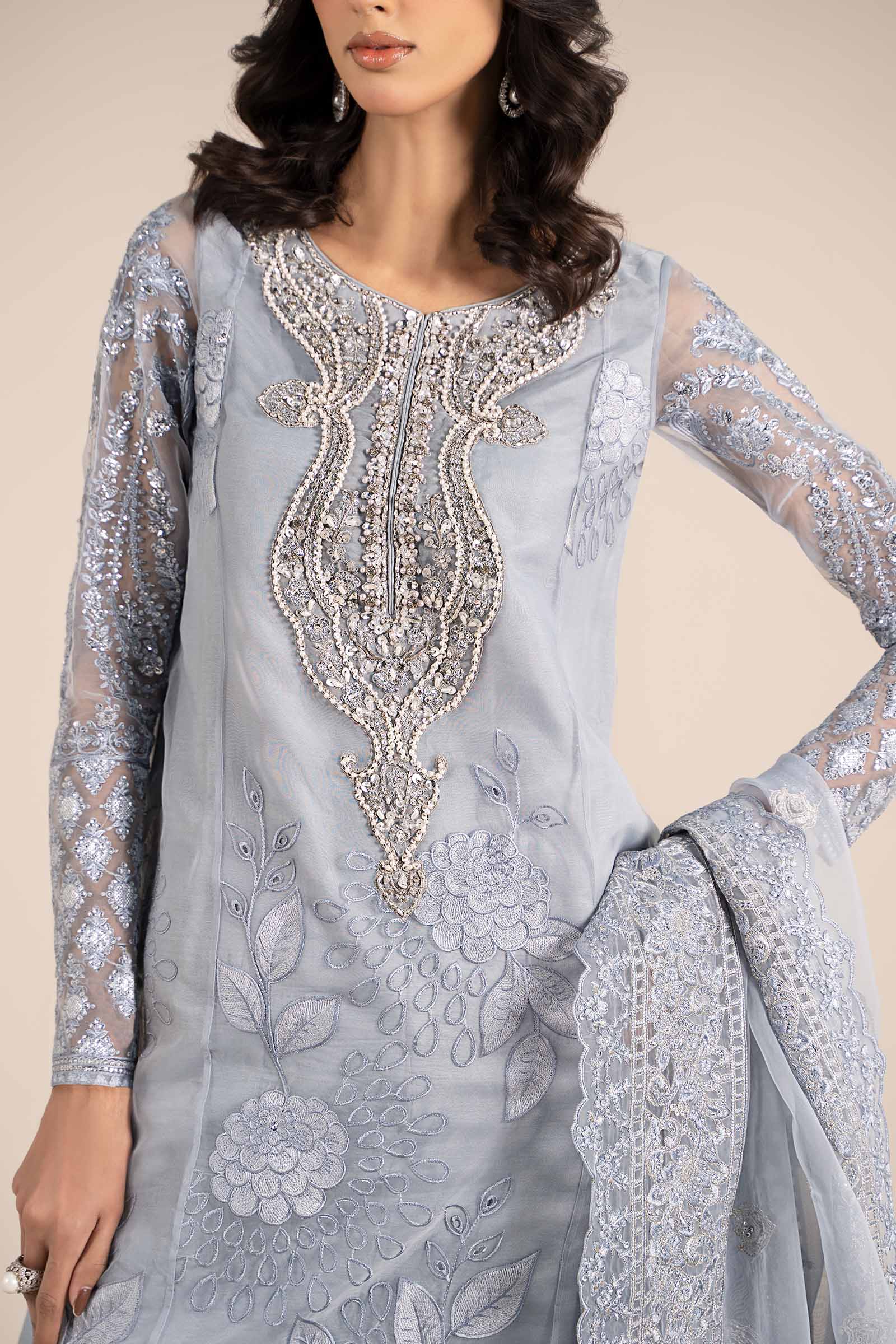 Maira B | Ready to Wear | SF-EF25-51 -  Maria B Luxury Formals -  House of Maryam