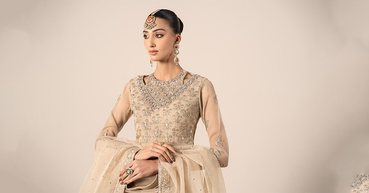 Maira B | Ready to Wear | SF-EF25-55 -  Maria B Luxury Formals -  House of Maryam