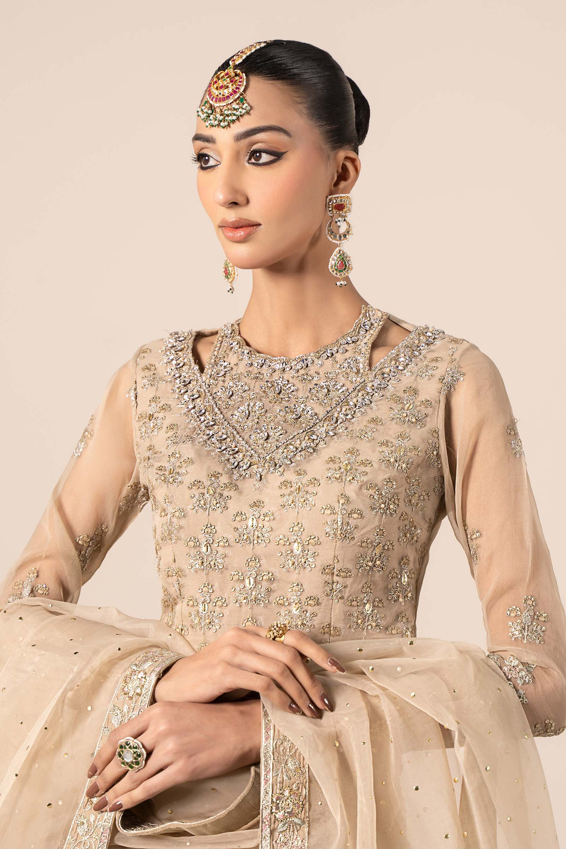 Maira B | Ready to Wear | SF-EF25-55 -  Maria B Luxury Formals -  House of Maryam
