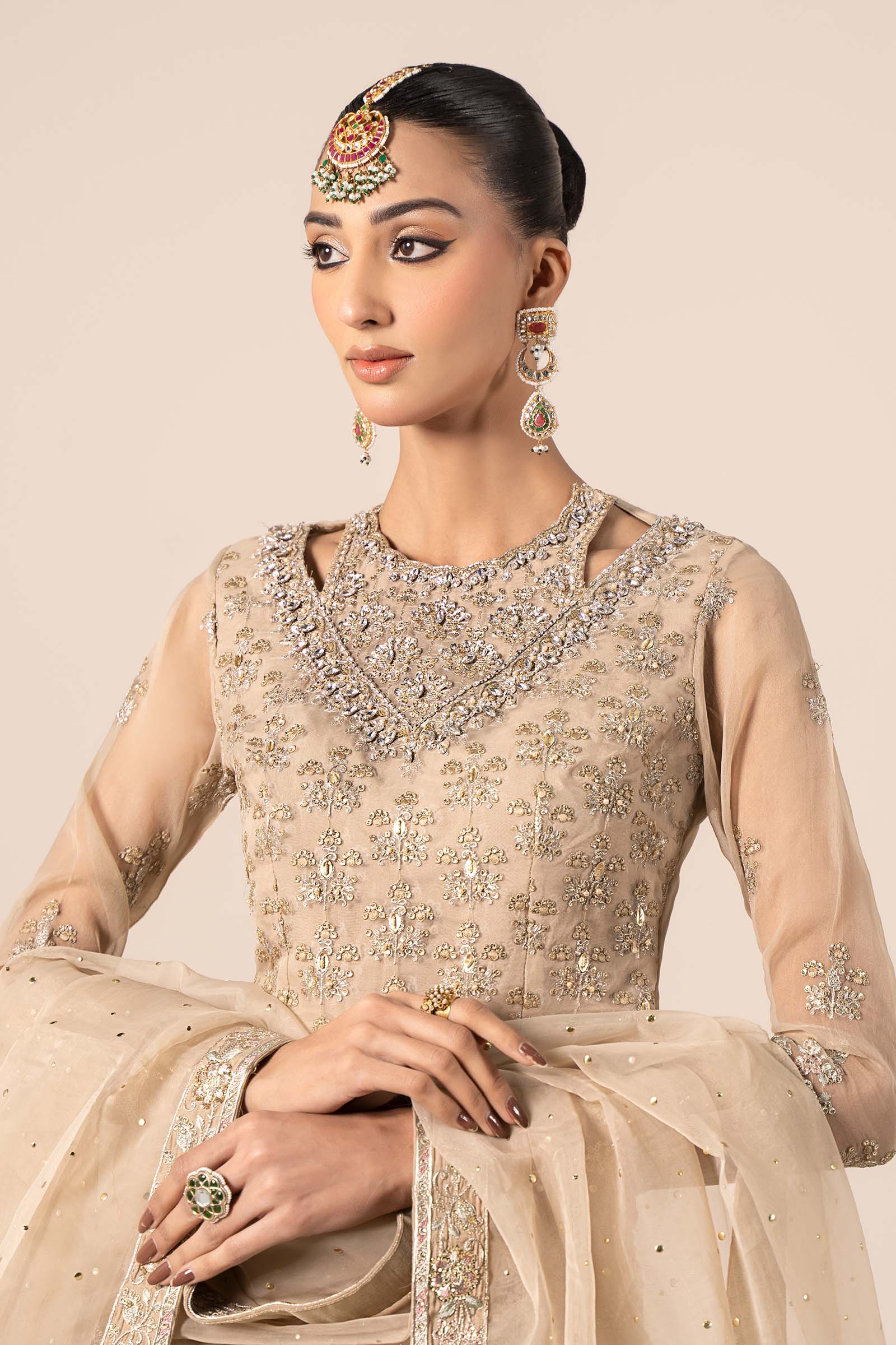 Maira B | Ready to Wear | SF-EF25-55 -  Maria B Luxury Formals -  House of Maryam