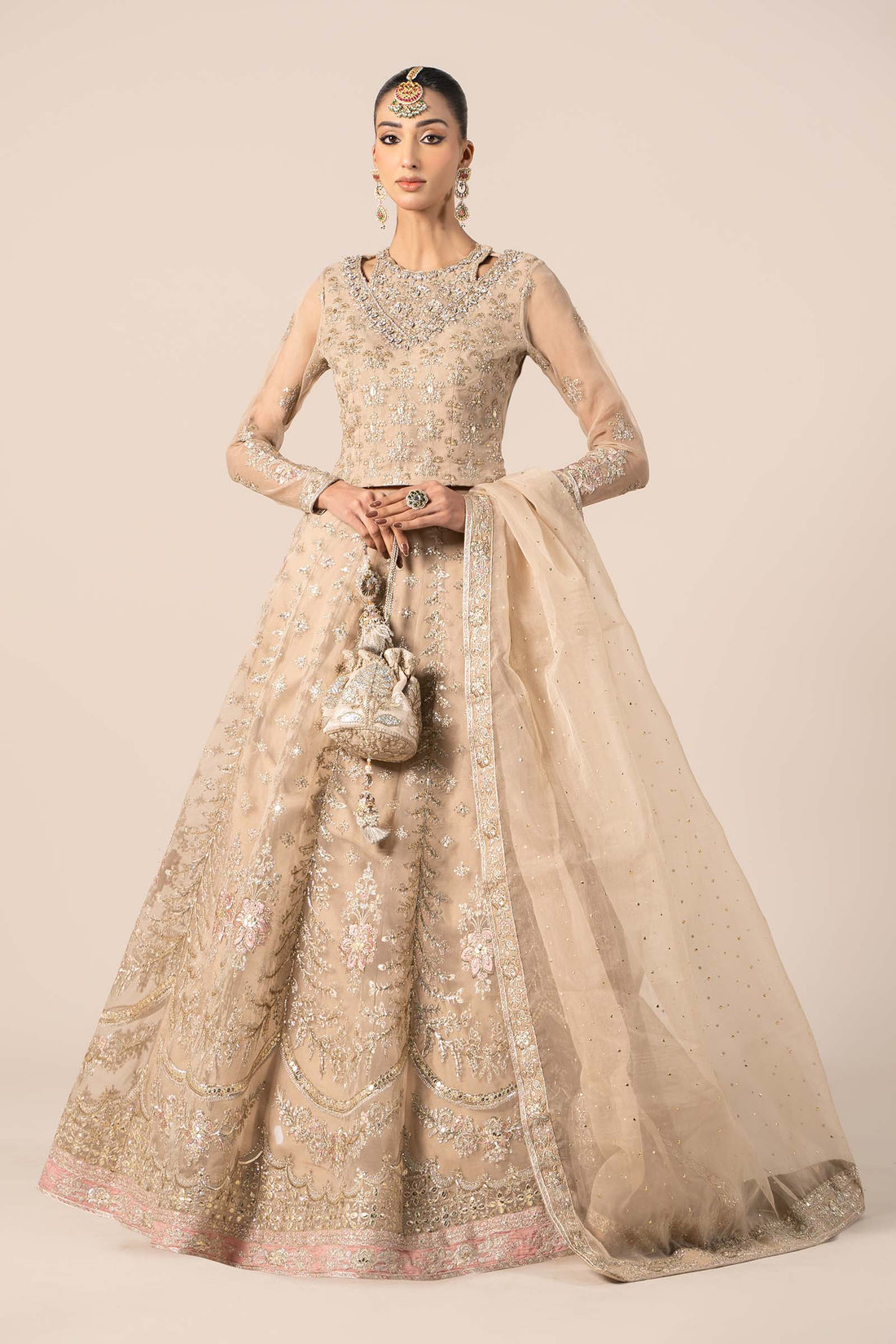 Maira B | Ready to Wear | SF-EF25-55 -  Maria B Luxury Formals -  House of Maryam