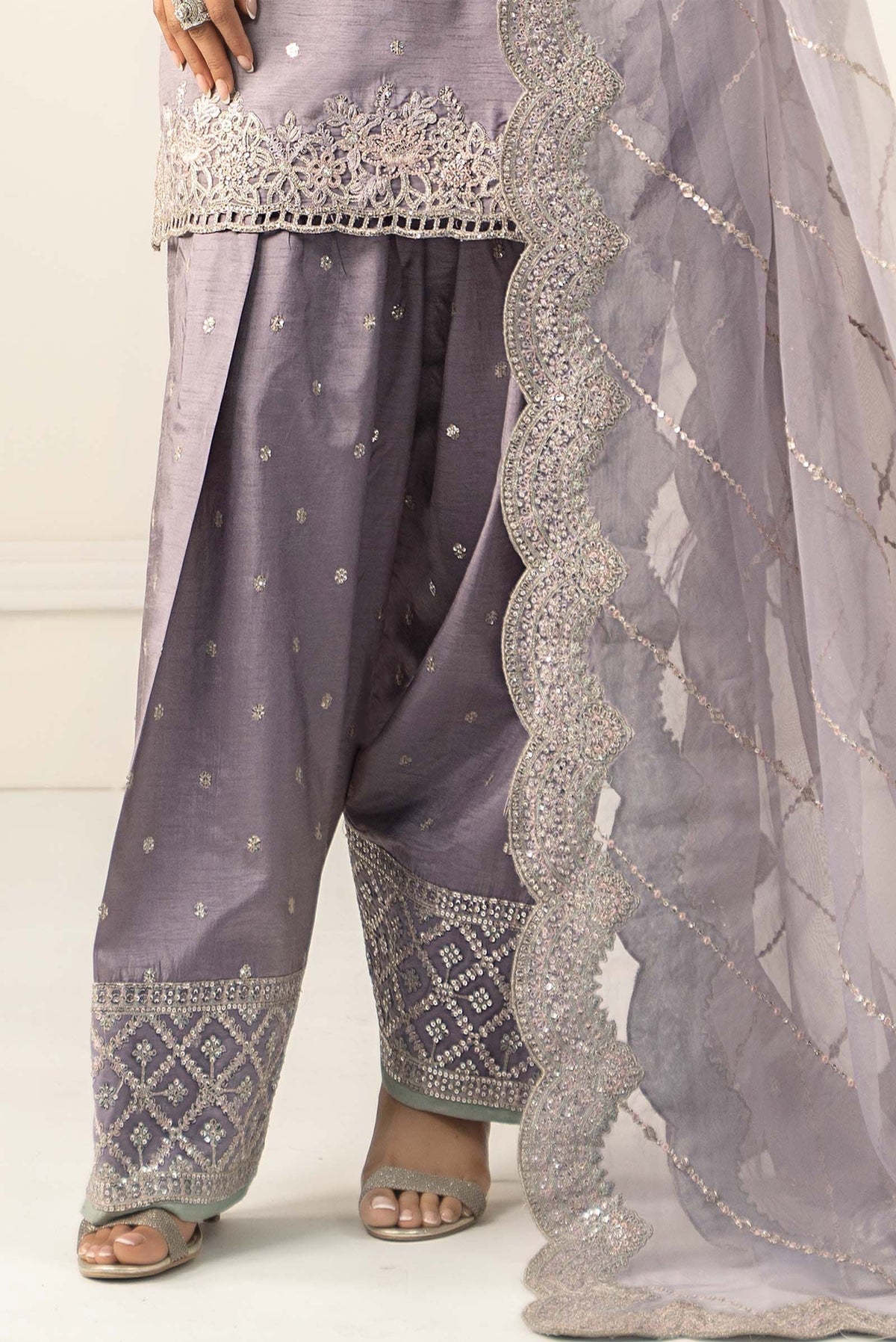 Maria B | Luxury Formals | SF-EF25-60R1-Lilac, image 5