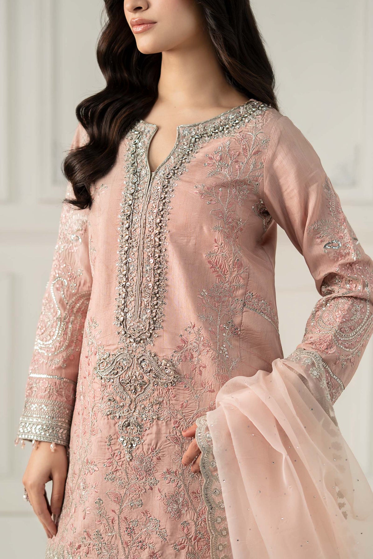 Maria B | Formal Wears | SF-EF25-62 -  Maria B Ladies Clothes - Original Designer Dress - House of Maryam
