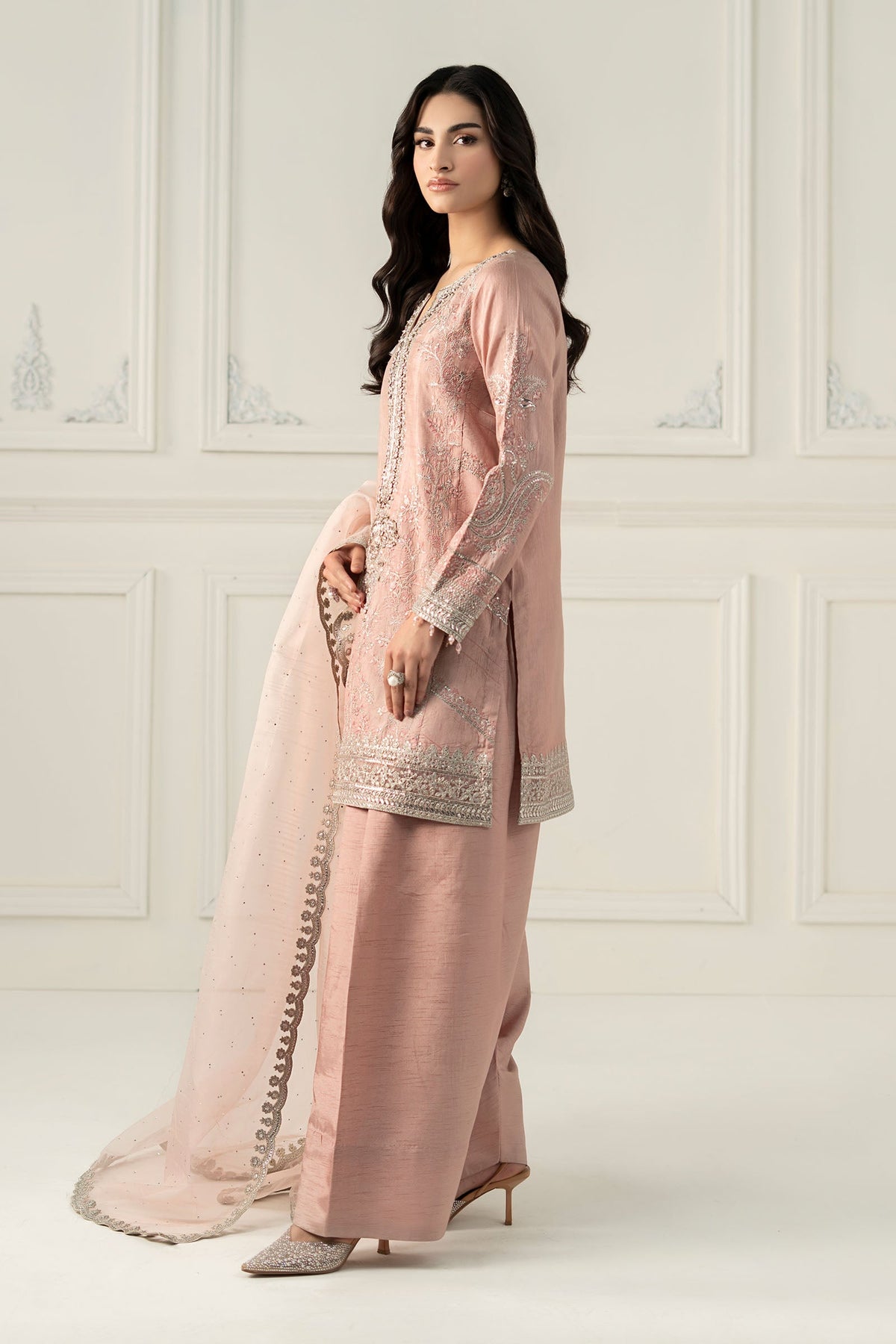 Maria B | Formal Wears | SF-EF25-62 -  Maria B Ladies Clothes - Original Designer Dress - House of Maryam