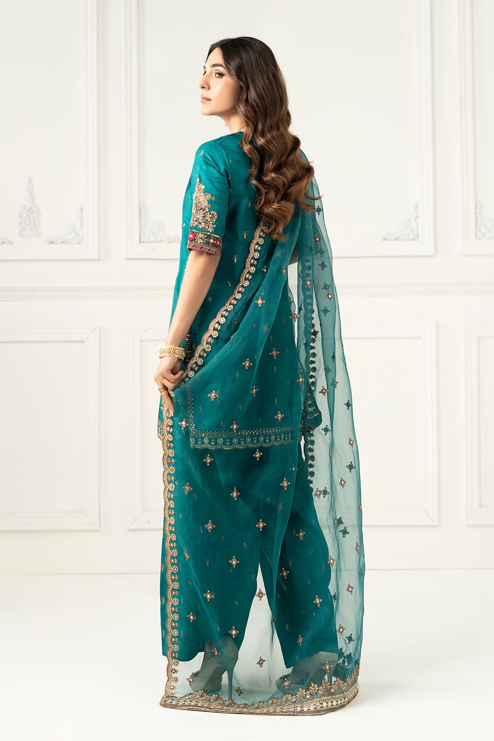 Maira B | Ready to Wear | SF-EF25-63 -  Maria B Luxury Formals -  House of Maryam
