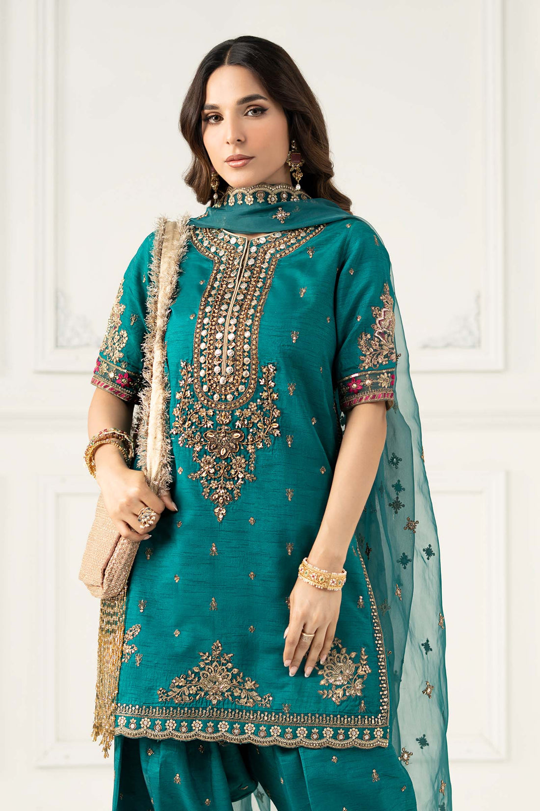 Maira B | Ready to Wear | SF-EF25-63 -  Maria B Luxury Formals -  House of Maryam