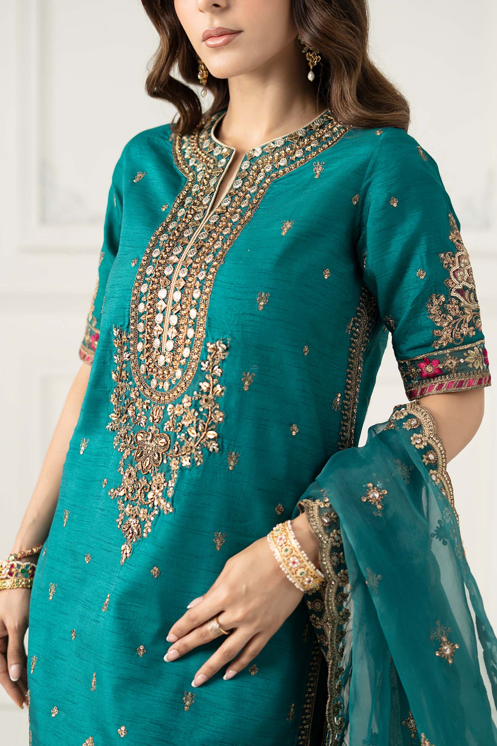 Maira B | Ready to Wear | SF-EF25-63 -  Maria B Luxury Formals -  House of Maryam