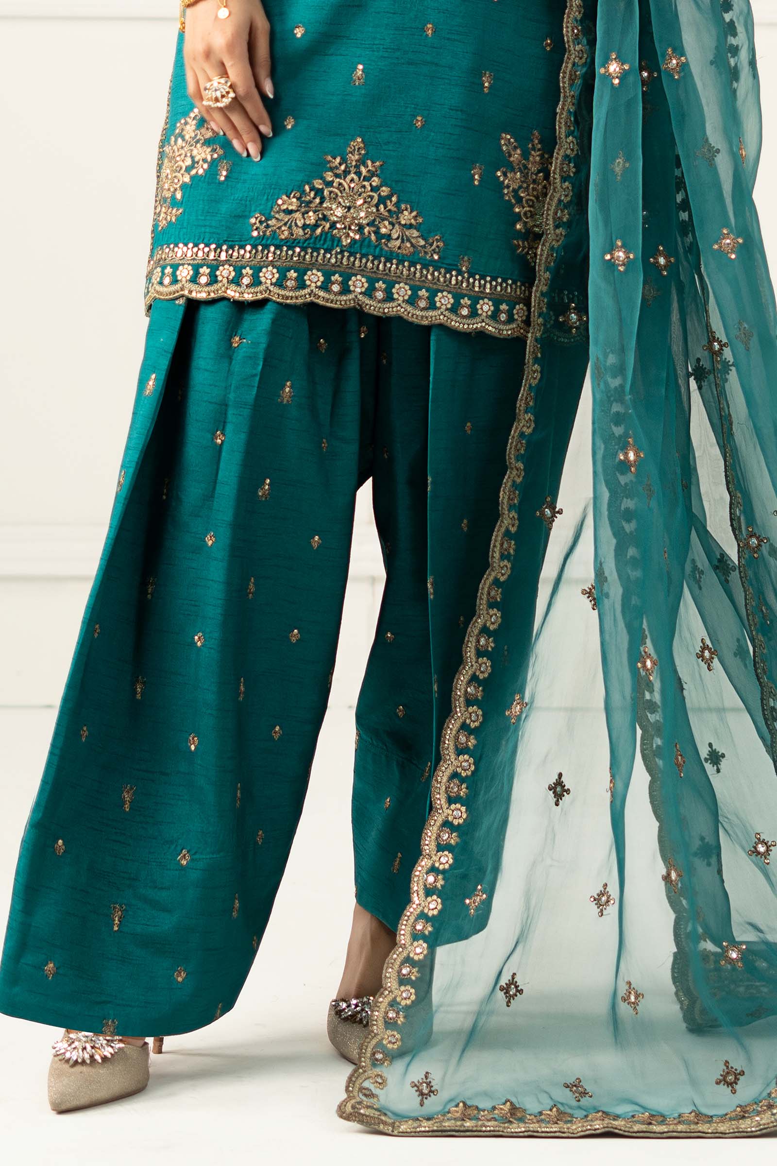 Maira B | Ready to Wear | SF-EF25-63 -  Maria B Luxury Formals -  House of Maryam