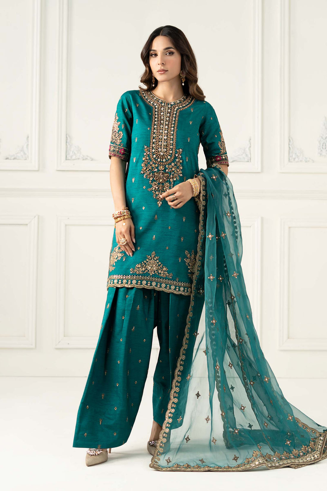 Maira B | Ready to Wear | SF-EF25-63 -  Maria B Luxury Formals -  House of Maryam
