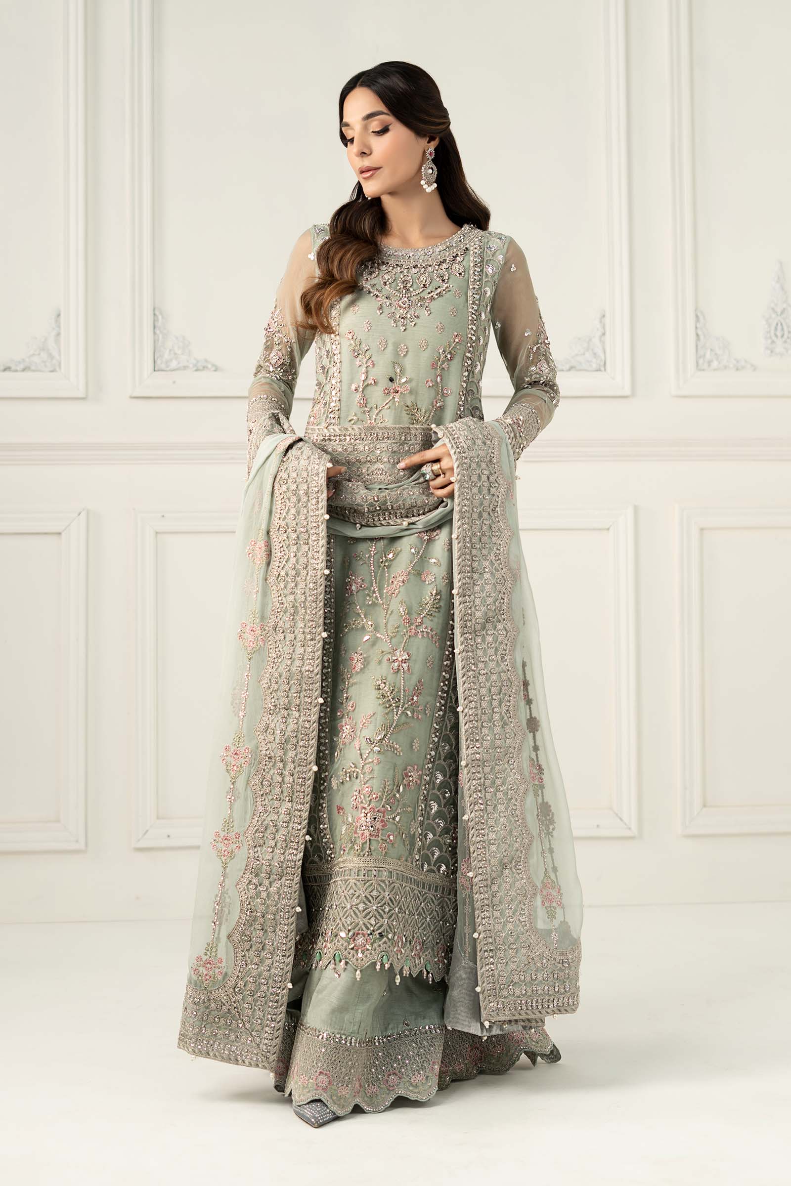 Maira B | Ready to Wear | SF-EF25-65 -  Maria B Luxury Formals -  House of Maryam