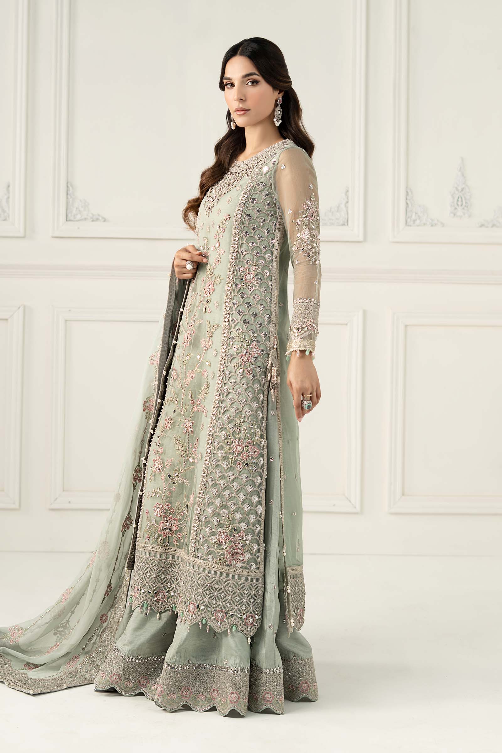 Maira B | Ready to Wear | SF-EF25-65 -  Maria B Luxury Formals -  House of Maryam
