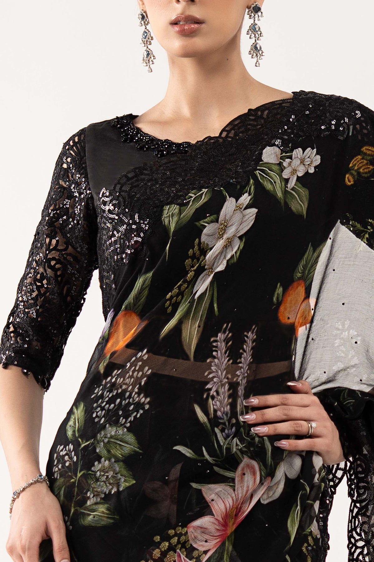 Maria B | Luxury Formals | SF-EF26-09-Black-4