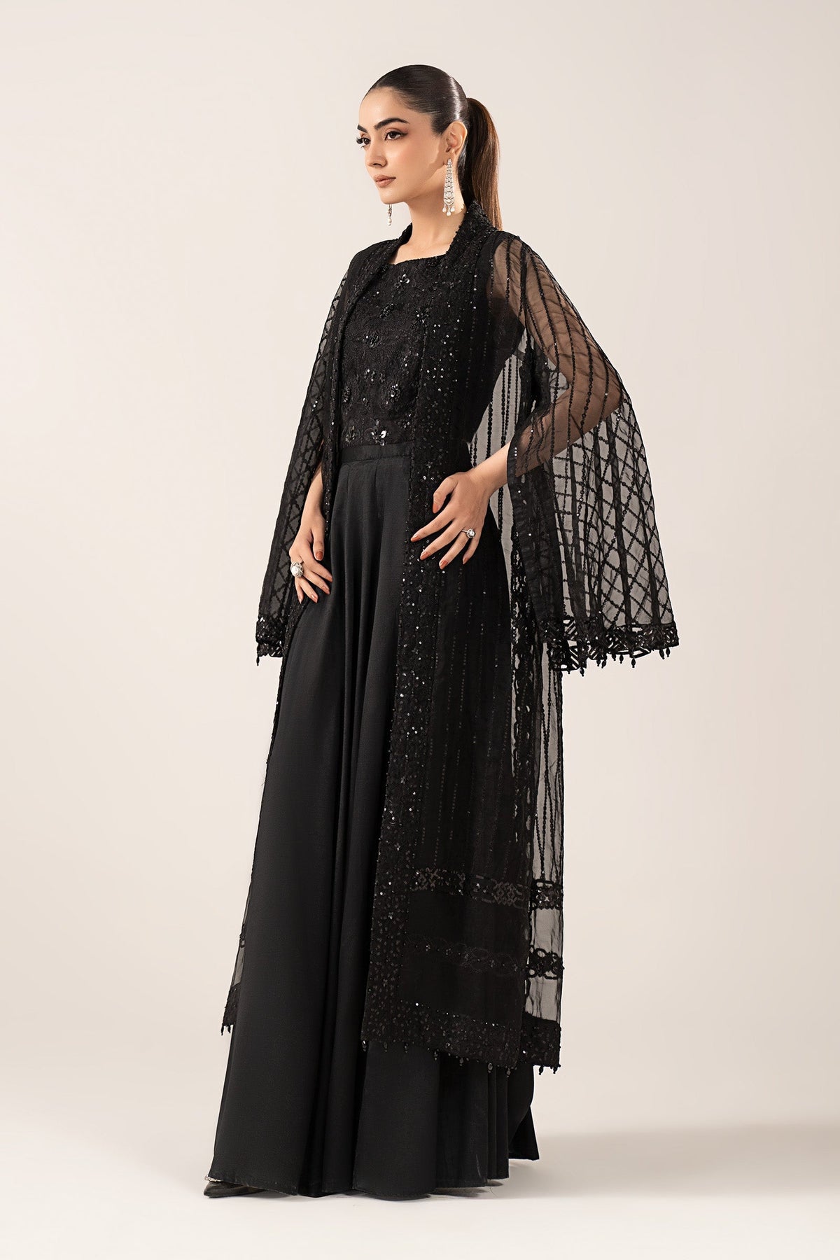 Maria B | Luxury Formals | SF-EF26-12-Black, image 6