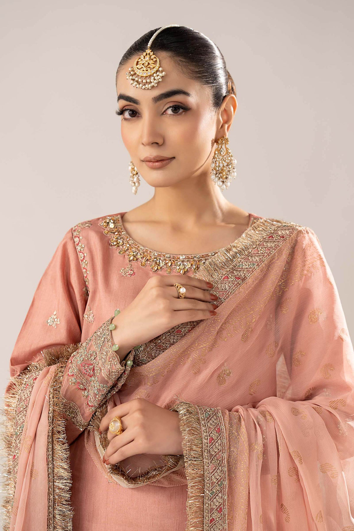 Maria B | Luxury Formals | SF-EF26-28-Peach-3