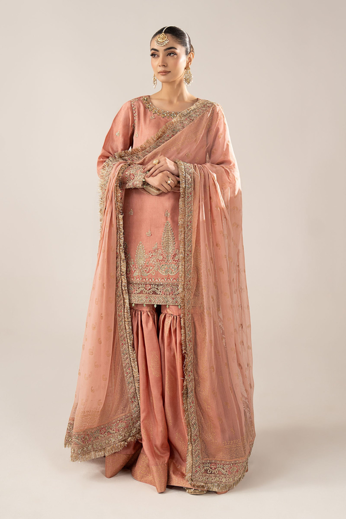 Maria B | Luxury Formals | SF-EF26-28-Peach, image 6