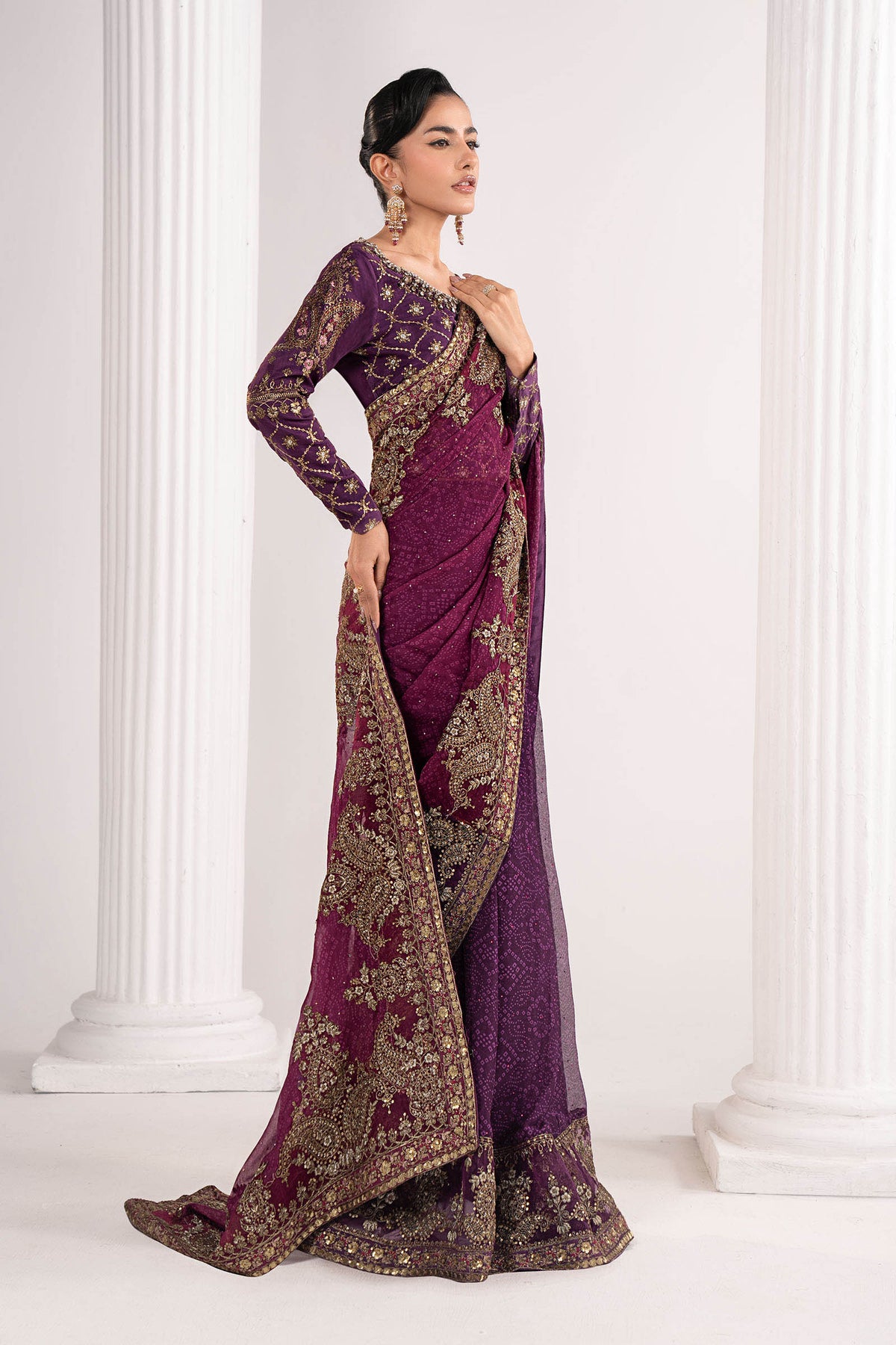 Maria B | Luxury Formals | SF-EF26-67-Purple, image 8