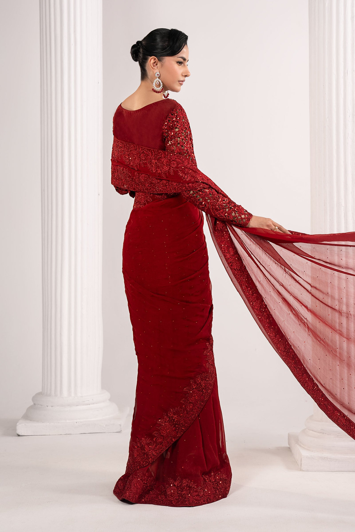 Maria B | Luxury Formals | SF-EF26-70-Red, image 2