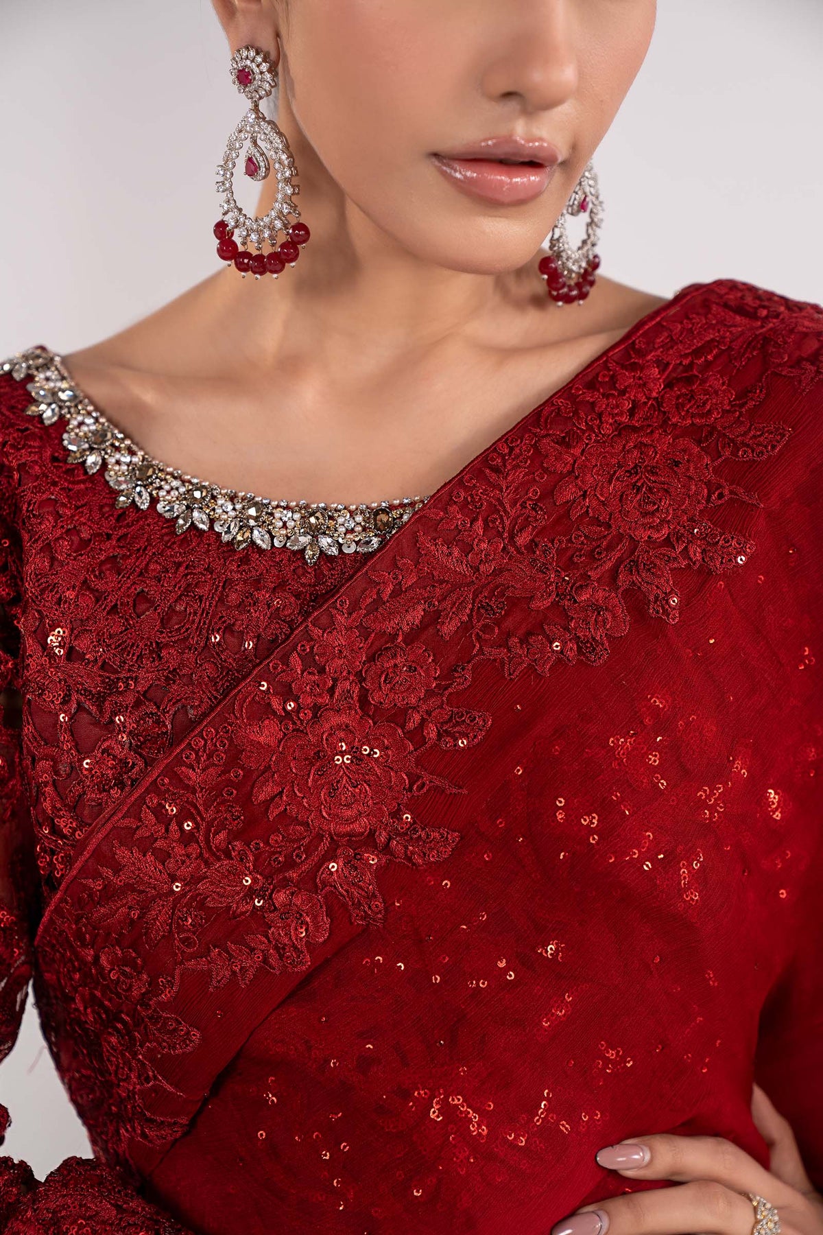 Maria B | Luxury Formals | SF-EF26-70-Red, image 5